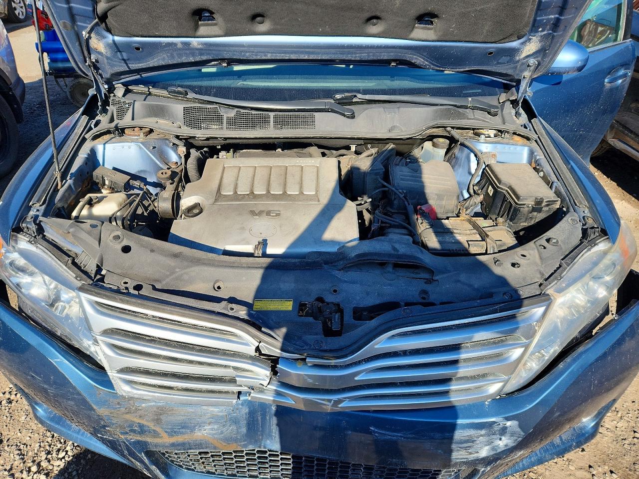 2009 Toyota Venza Fwd V6 Blue vin: 4T3ZK11A19U020037