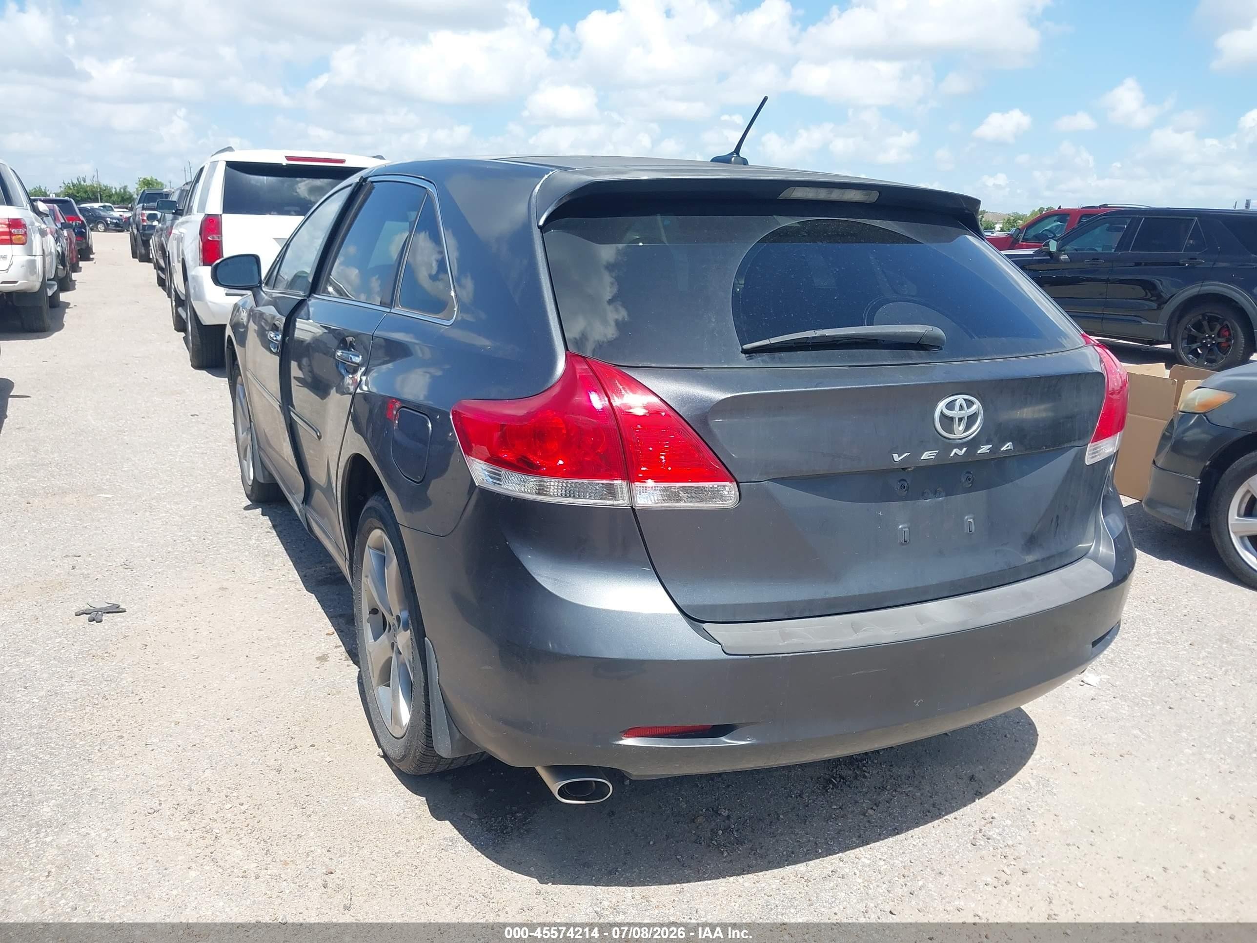 2009 Toyota Venza Base V6 Gray vin: 4T3ZK11A29U009161