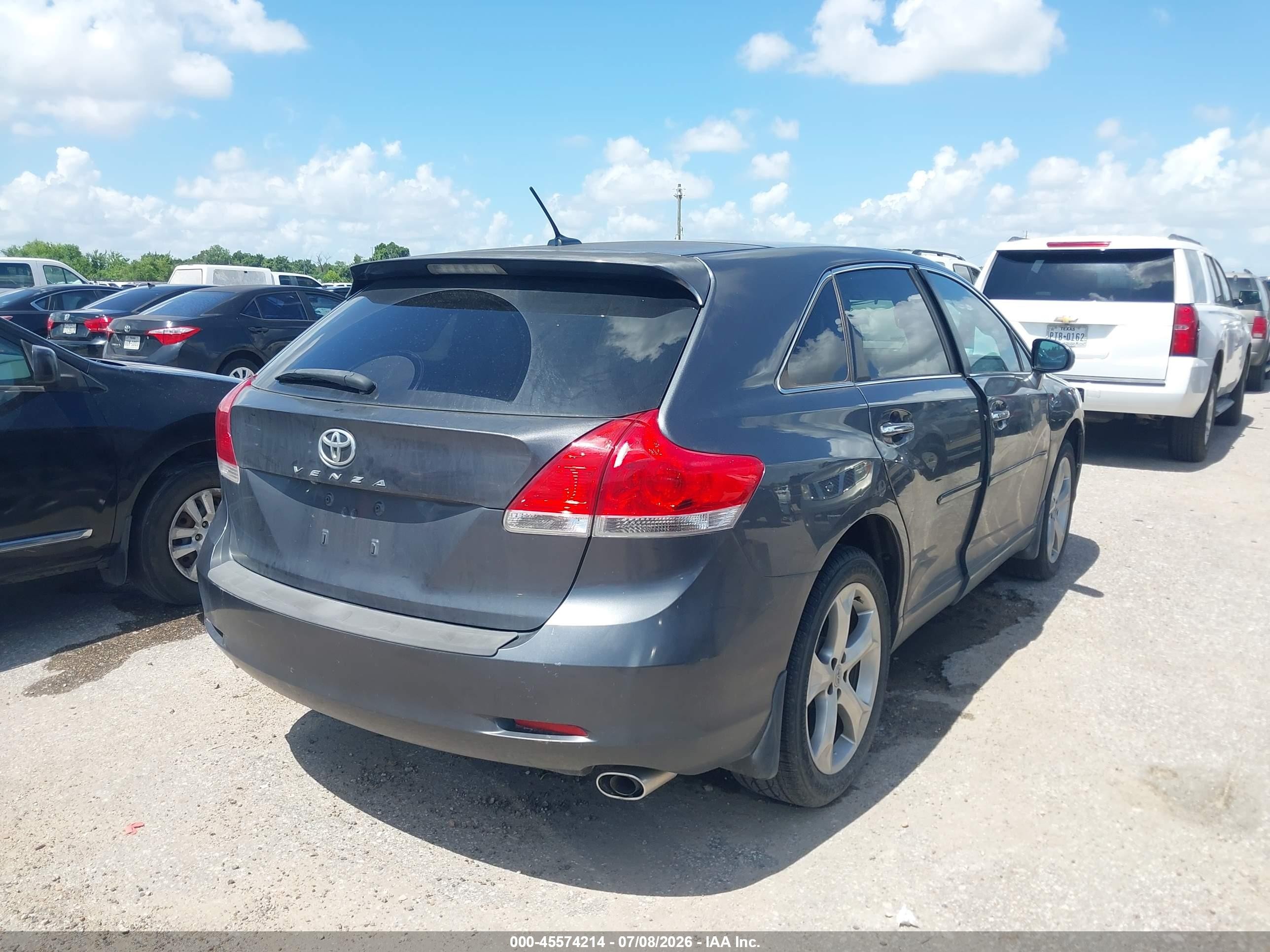 2009 Toyota Venza Base V6 Gray vin: 4T3ZK11A29U009161