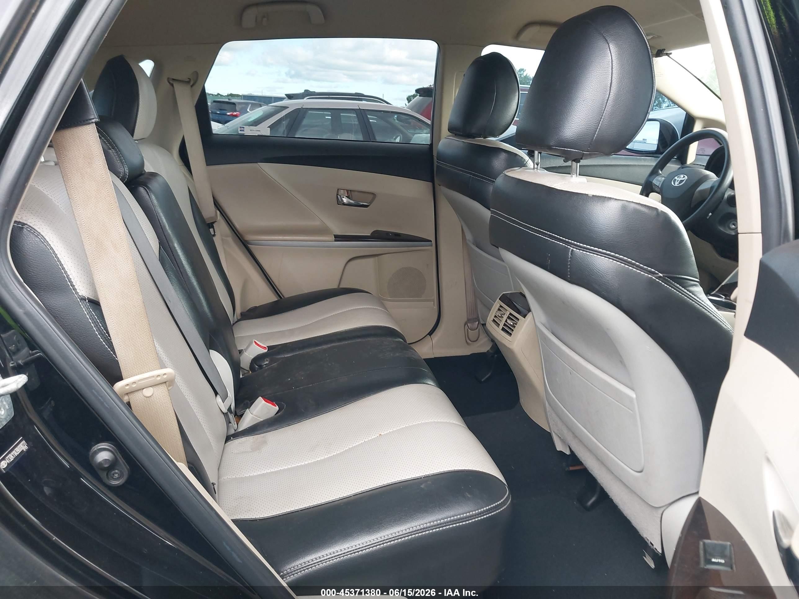 2009 Toyota Venza Base V6 Black vin: 4T3ZK11A39U008231