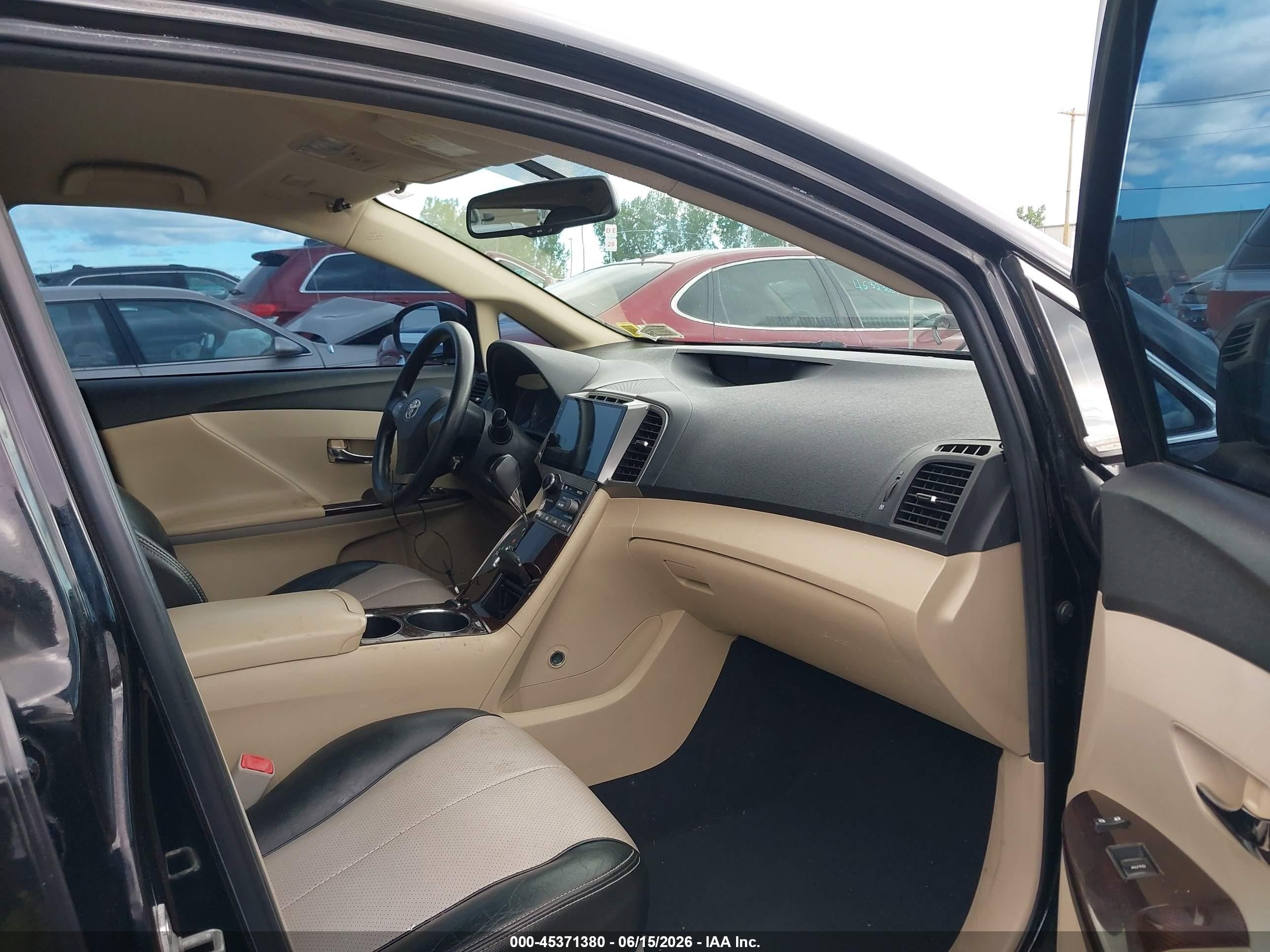2009 Toyota Venza Base V6 Black vin: 4T3ZK11A39U008231