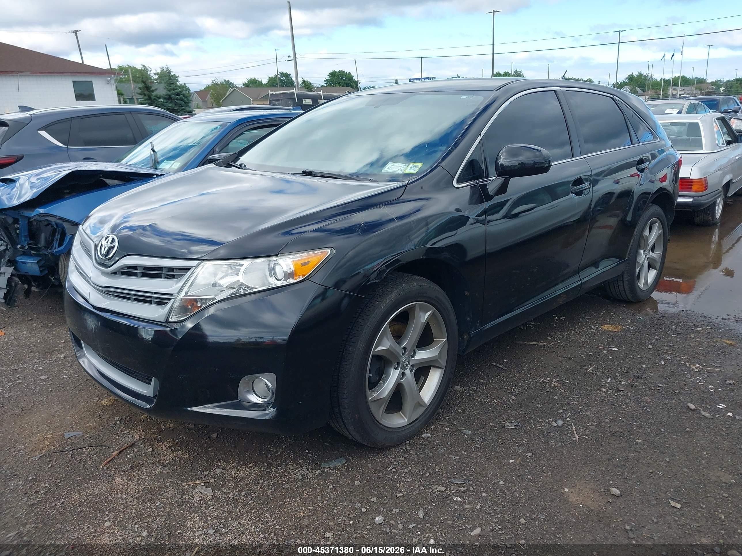 2009 Toyota Venza Base V6 Black vin: 4T3ZK11A39U008231