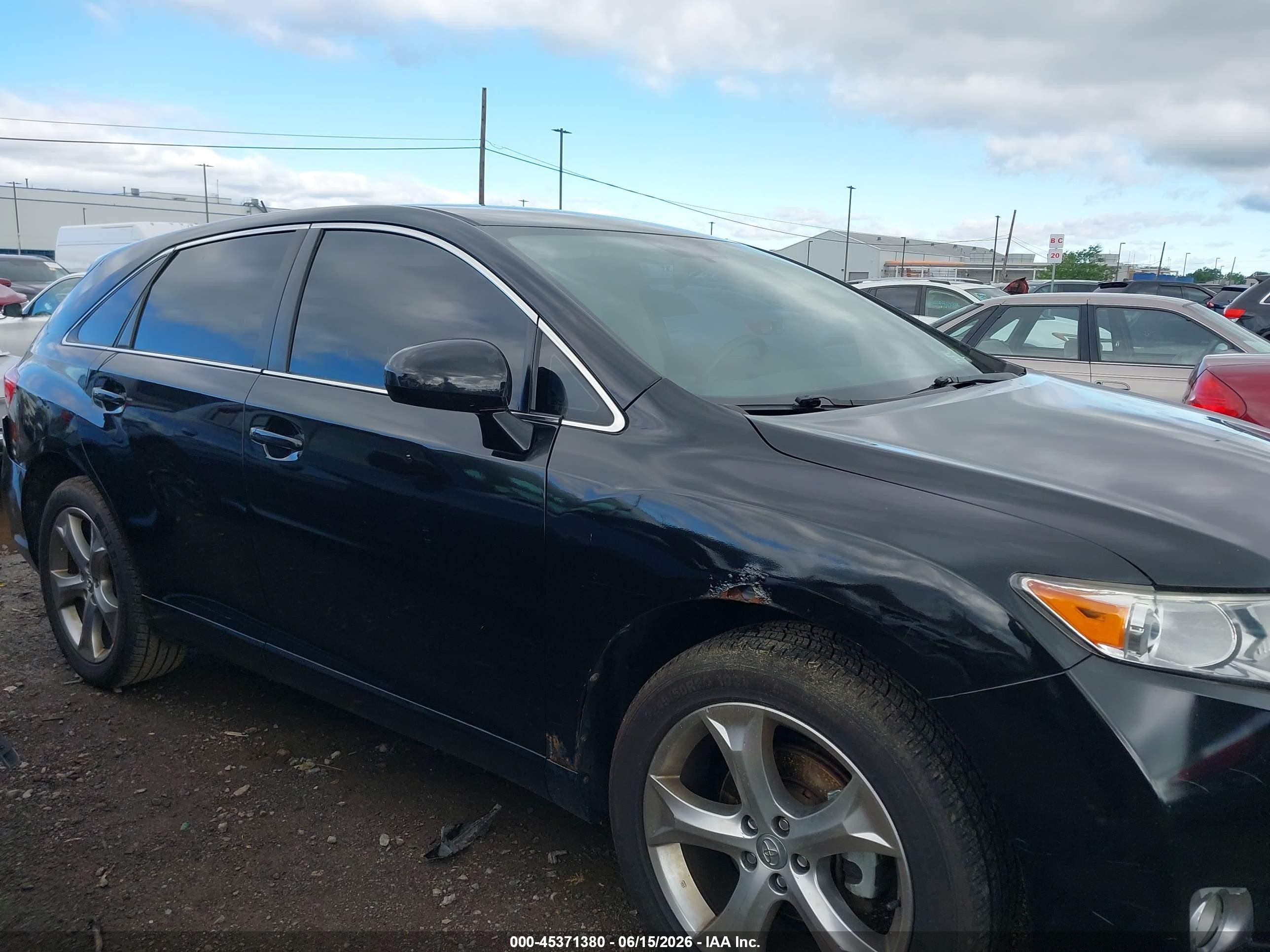 2009 Toyota Venza Base V6 Black vin: 4T3ZK11A39U008231