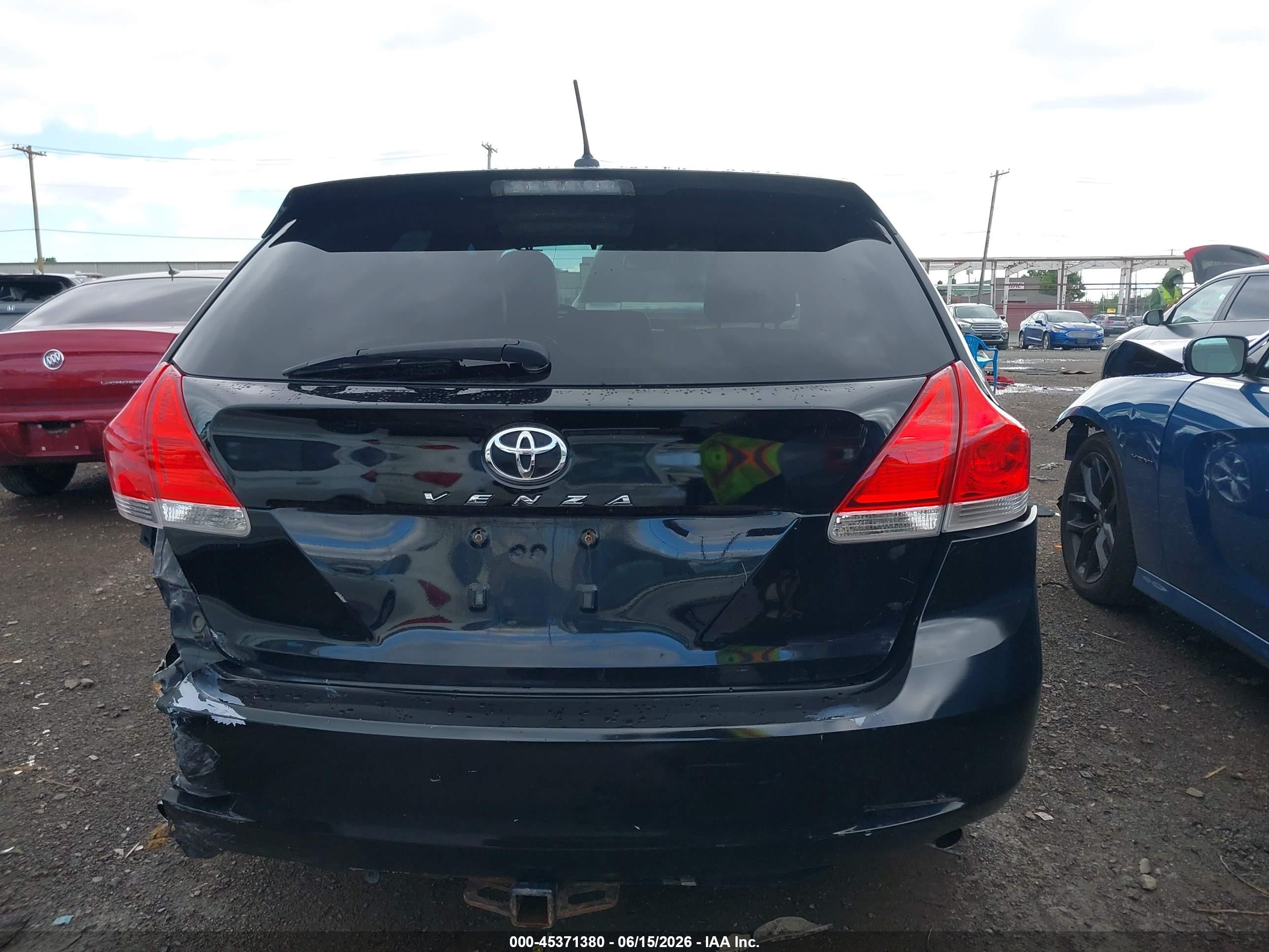 2009 Toyota Venza Base V6 Black vin: 4T3ZK11A39U008231