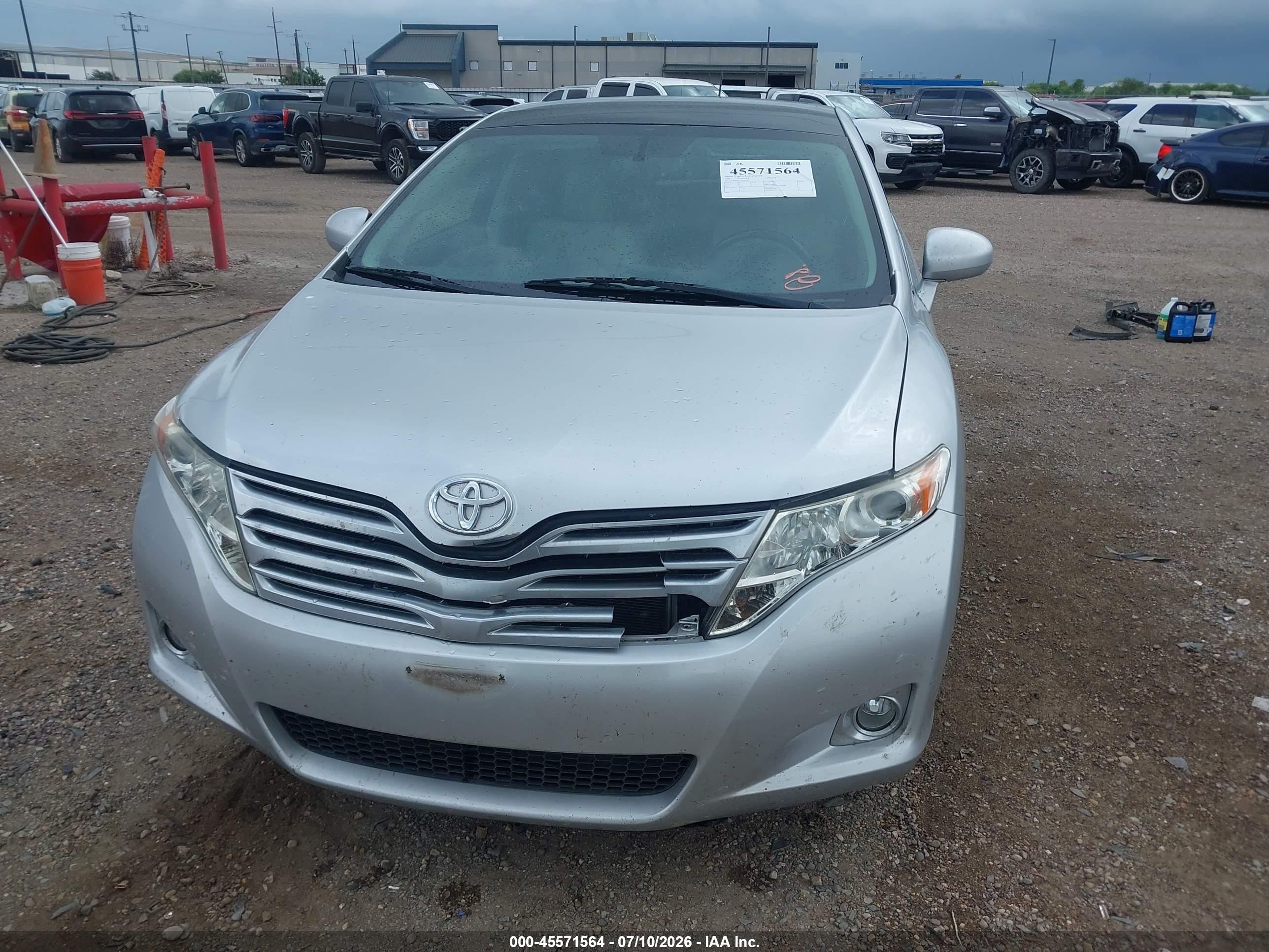 2009 Toyota Venza Base V6 Серебряный vin: 4T3ZK11A39U013655