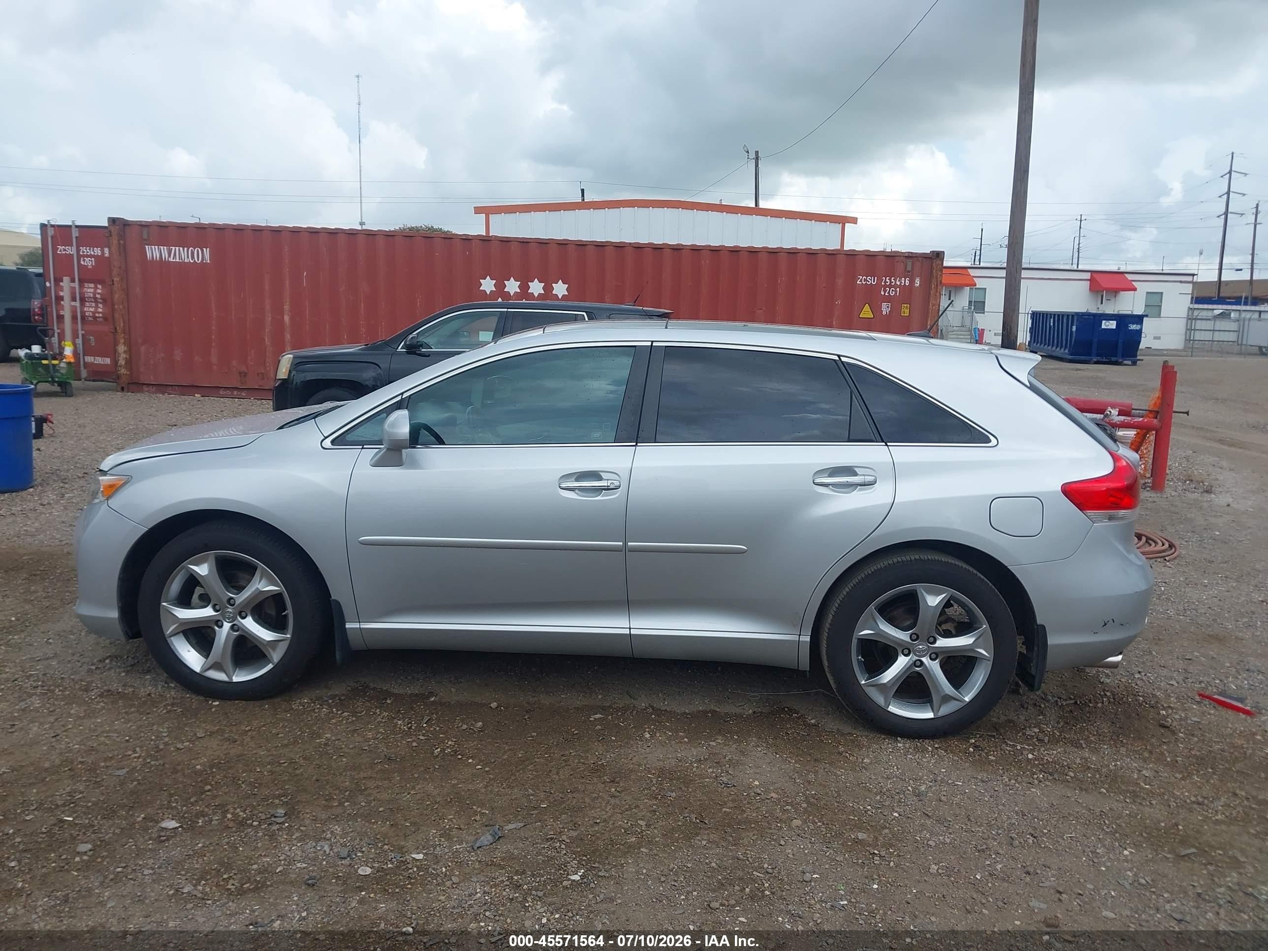 2009 Toyota Venza Base V6 Серебряный vin: 4T3ZK11A39U013655