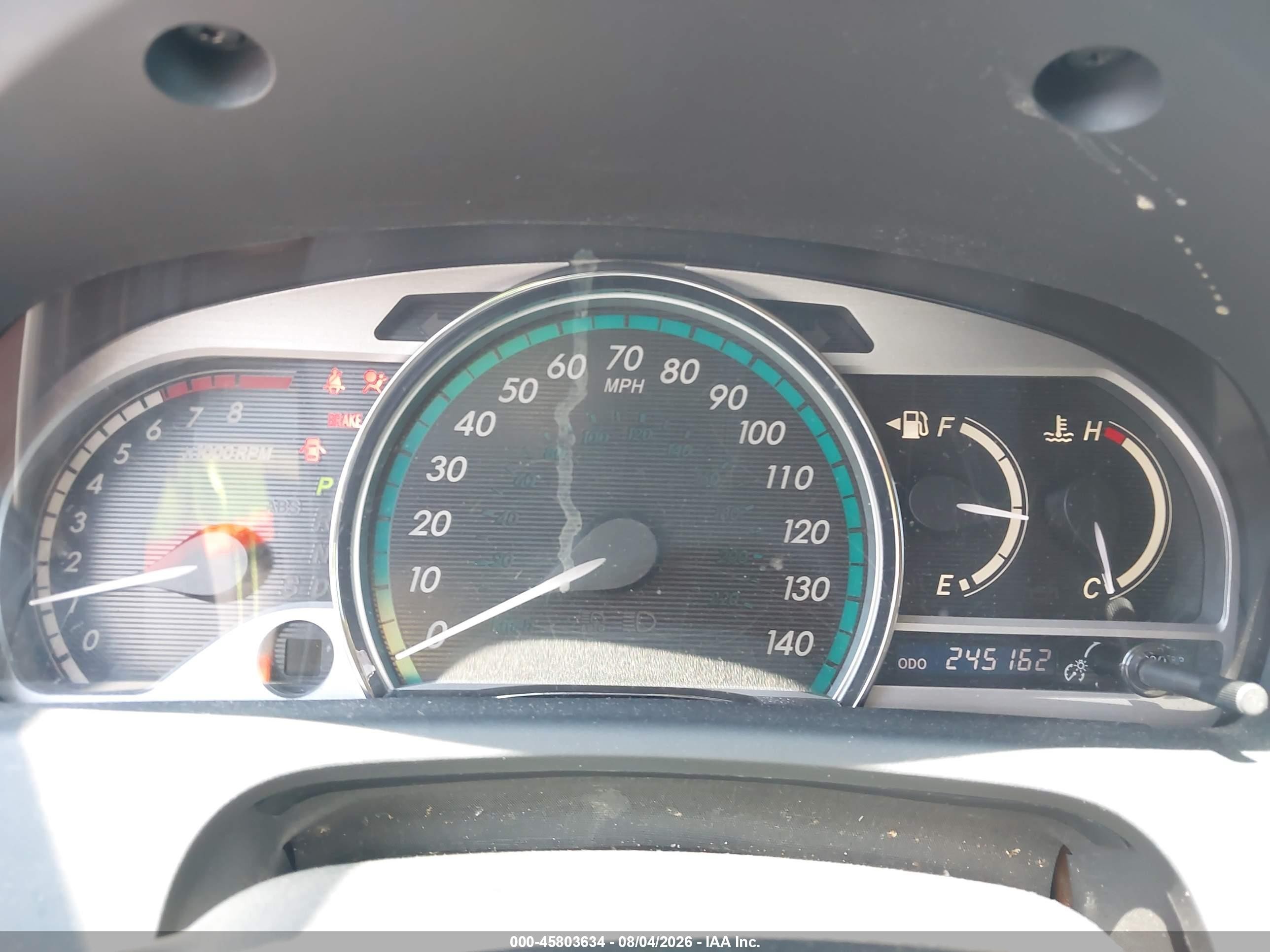 2009 Toyota Venza Base V6 Белый vin: 4T3ZK11A49U001935