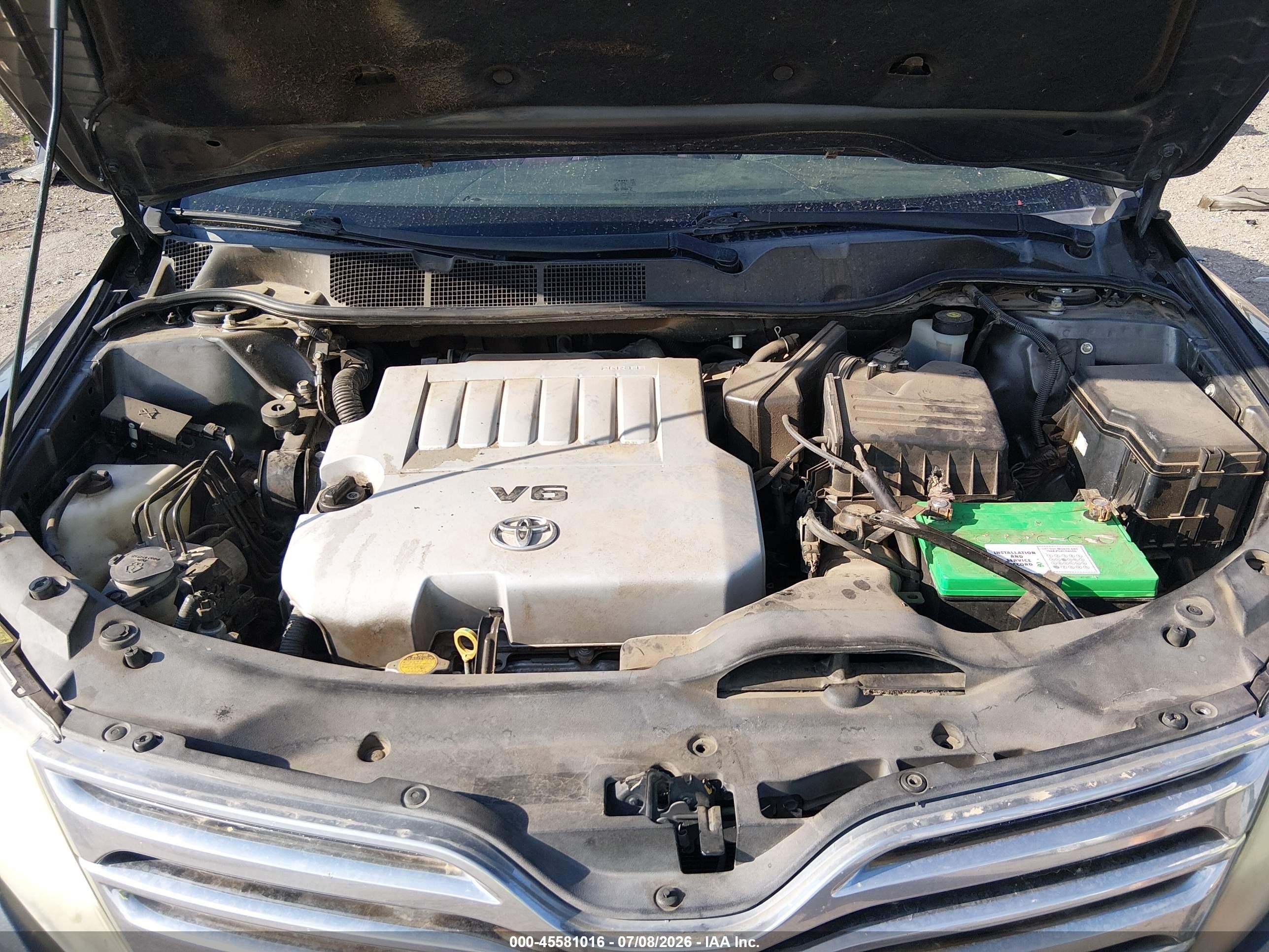 2009 Toyota Venza Base V6 Gray vin: 4T3ZK11A49U006195