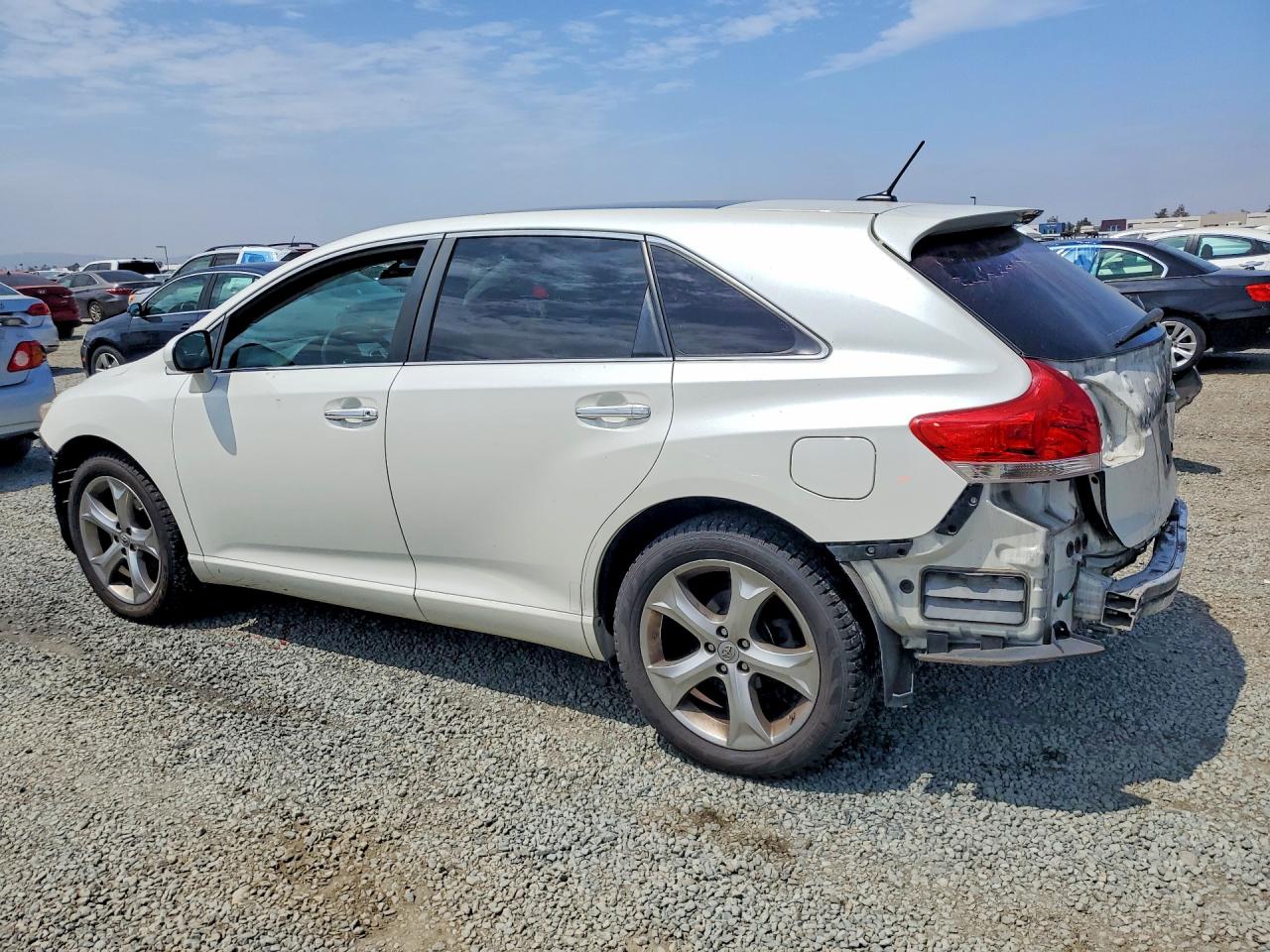 2009 Toyota Venza Fwd V6 White vin: 4T3ZK11A49U013969