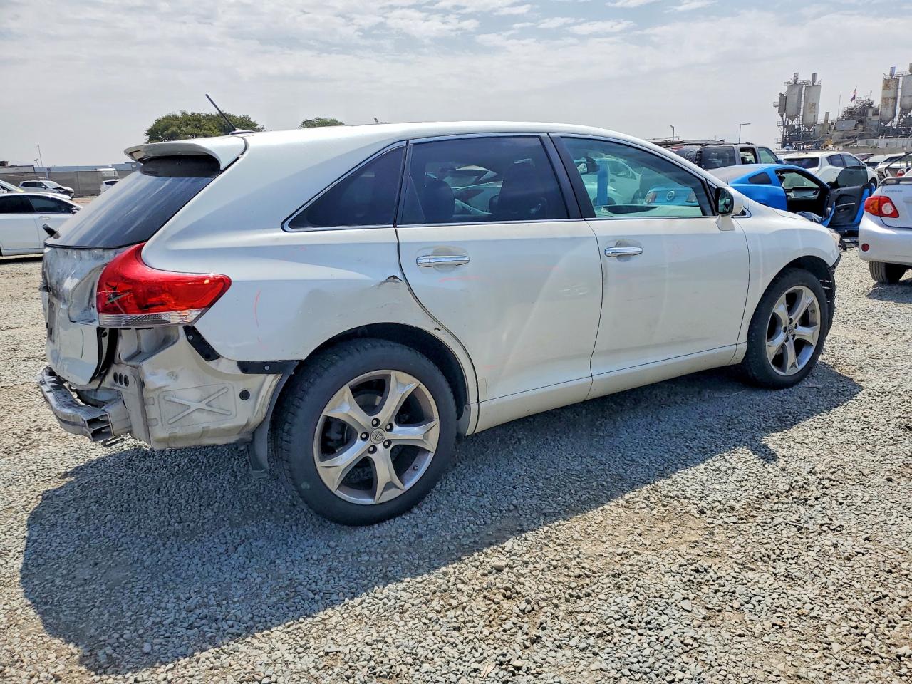 2009 Toyota Venza Fwd V6 White vin: 4T3ZK11A49U013969