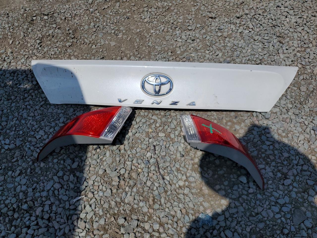 2009 Toyota Venza Fwd V6 White vin: 4T3ZK11A49U013969