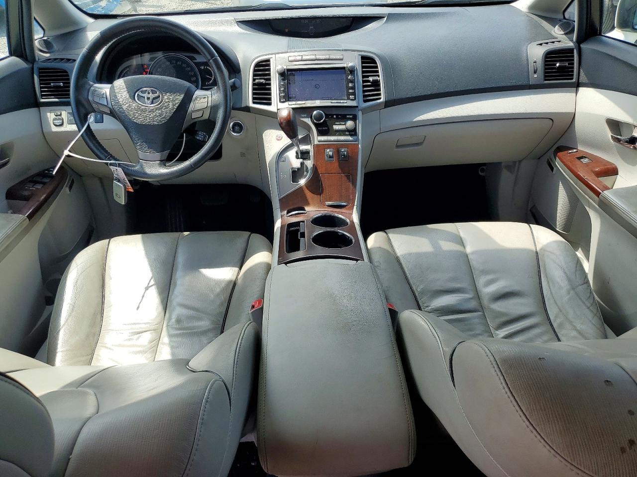 2009 Toyota Venza Fwd V6 White vin: 4T3ZK11A49U013969