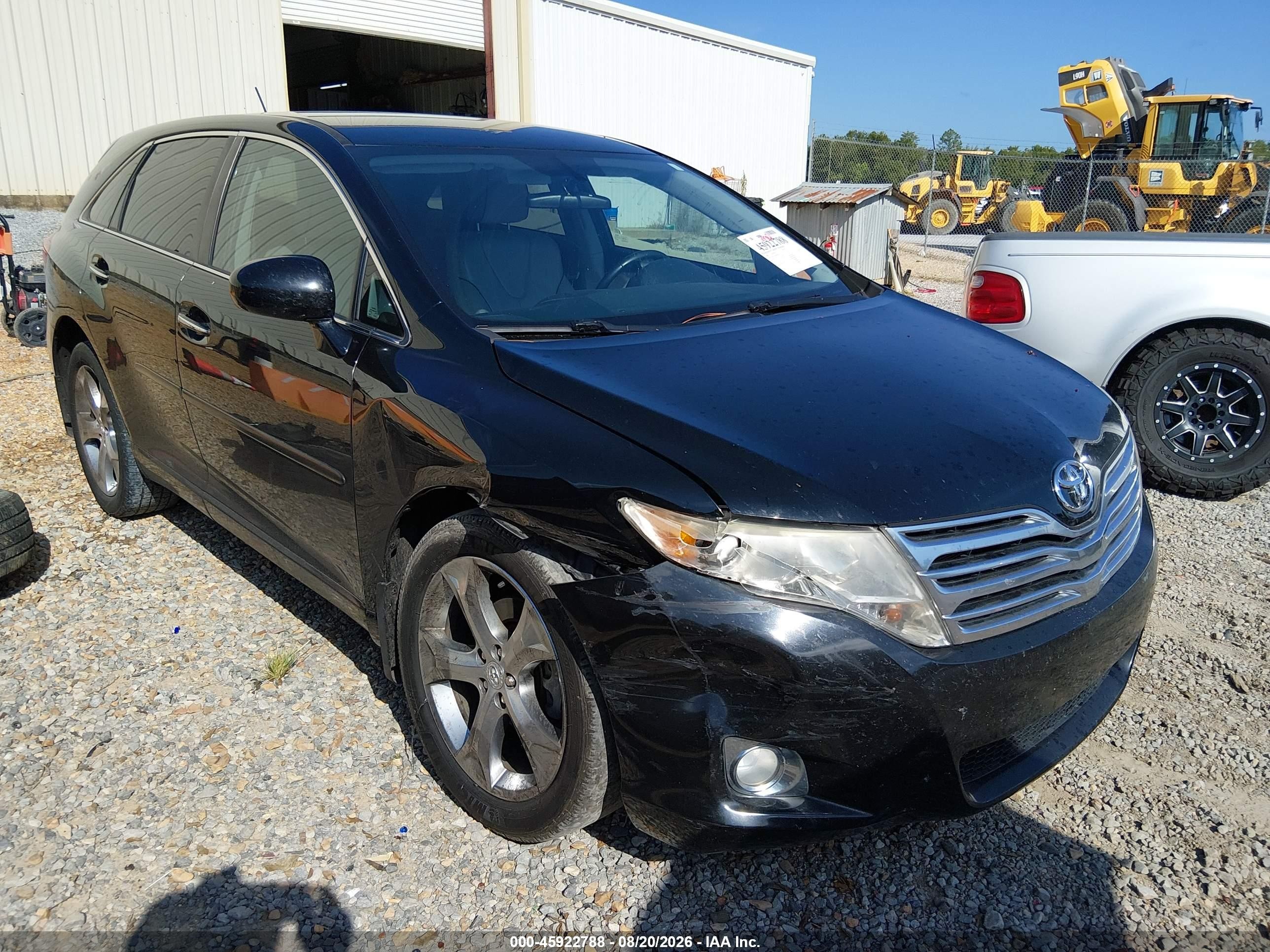 2009 Toyota Venza Base V6 Black vin: 4T3ZK11A59U003208
