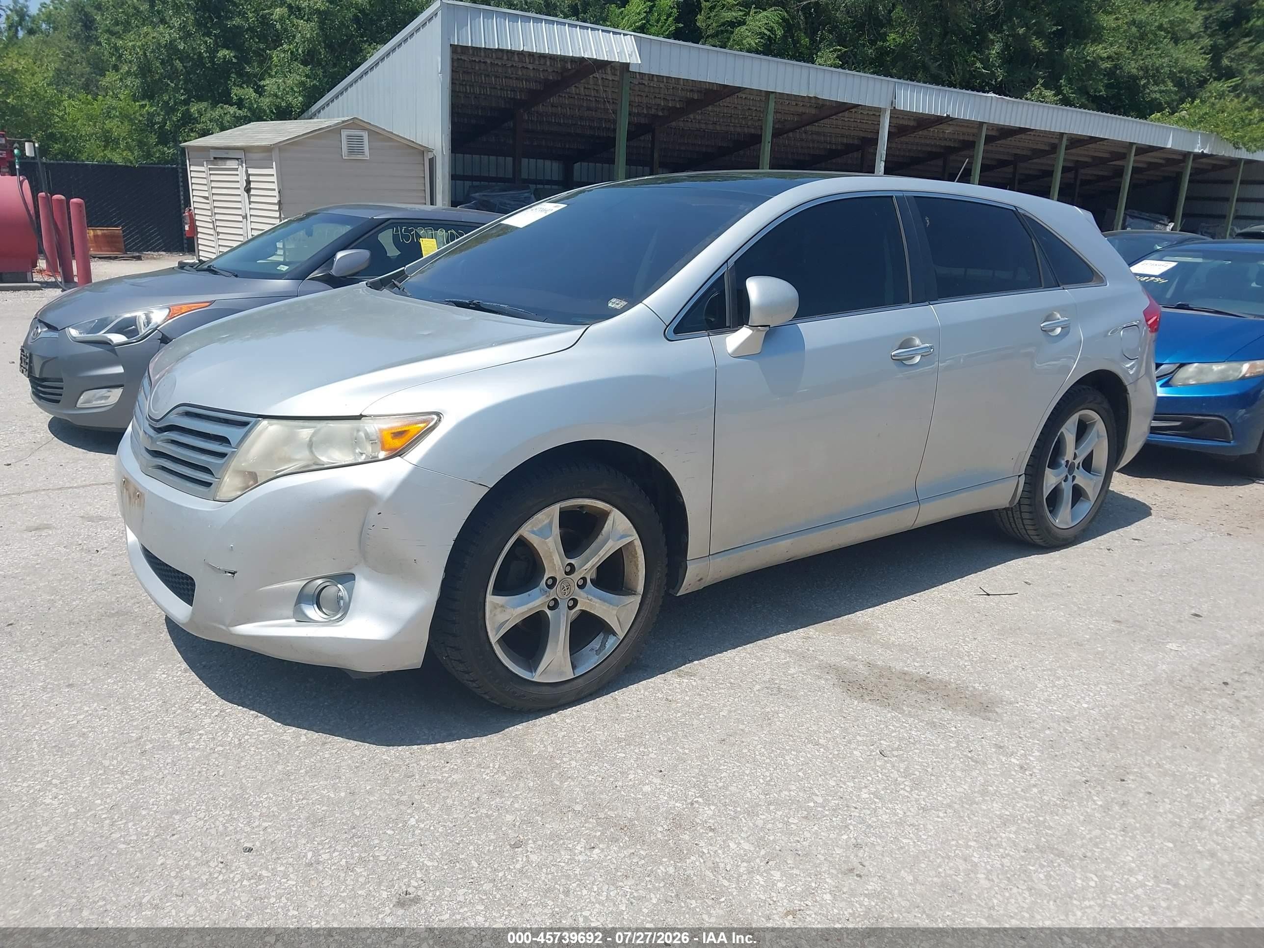 2009 Toyota Venza Base V6 Silver vin: 4T3ZK11A59U004939