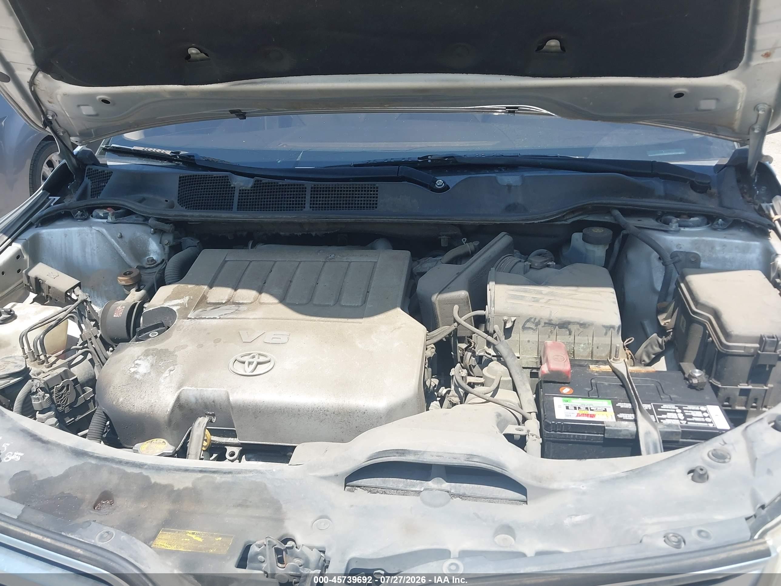 2009 Toyota Venza Base V6 Silver vin: 4T3ZK11A59U004939