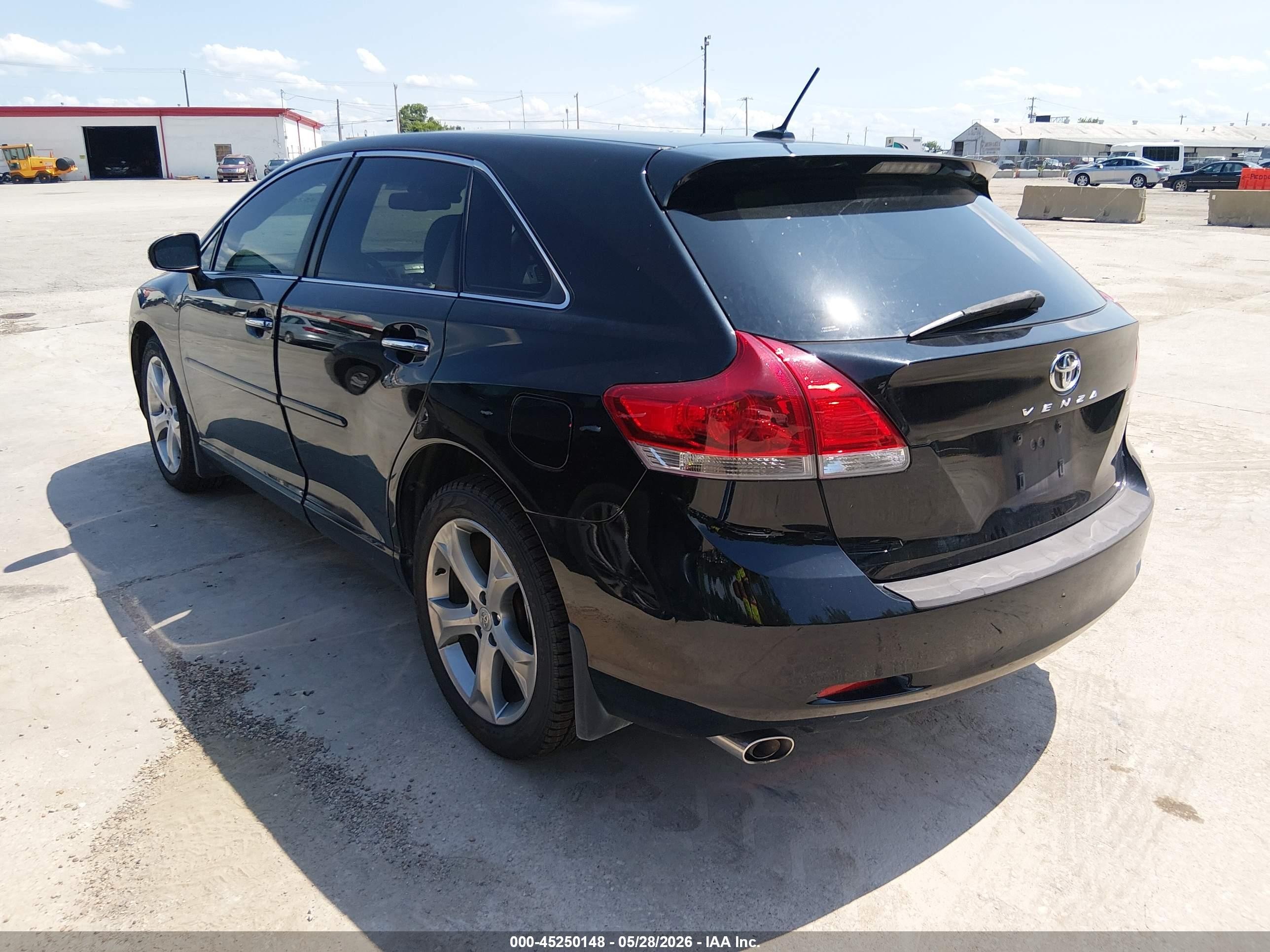 2009 Toyota Venza Base V6 Black vin: 4T3ZK11A59U005167