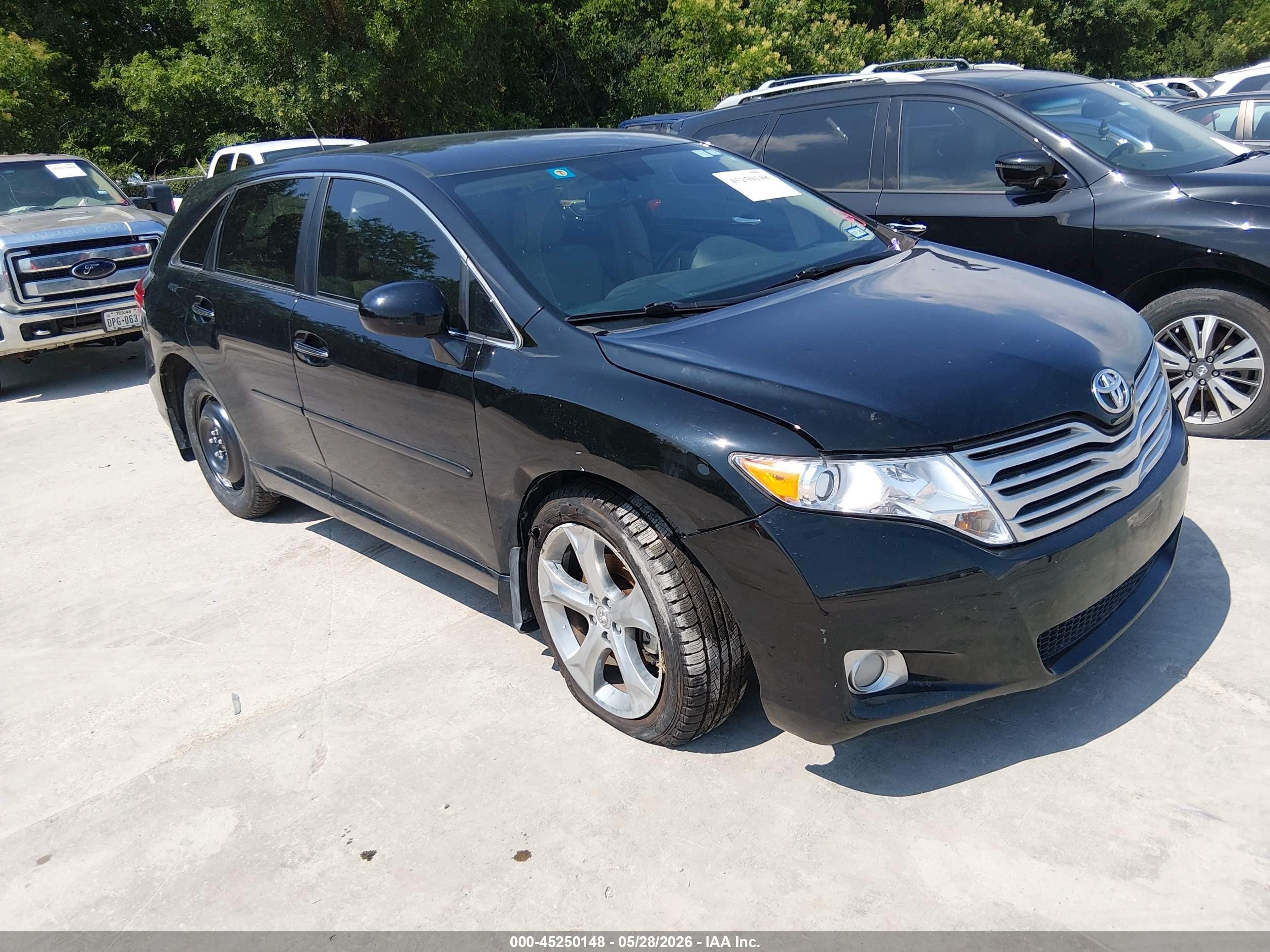 2009 Toyota Venza Base V6 Black vin: 4T3ZK11A59U005167