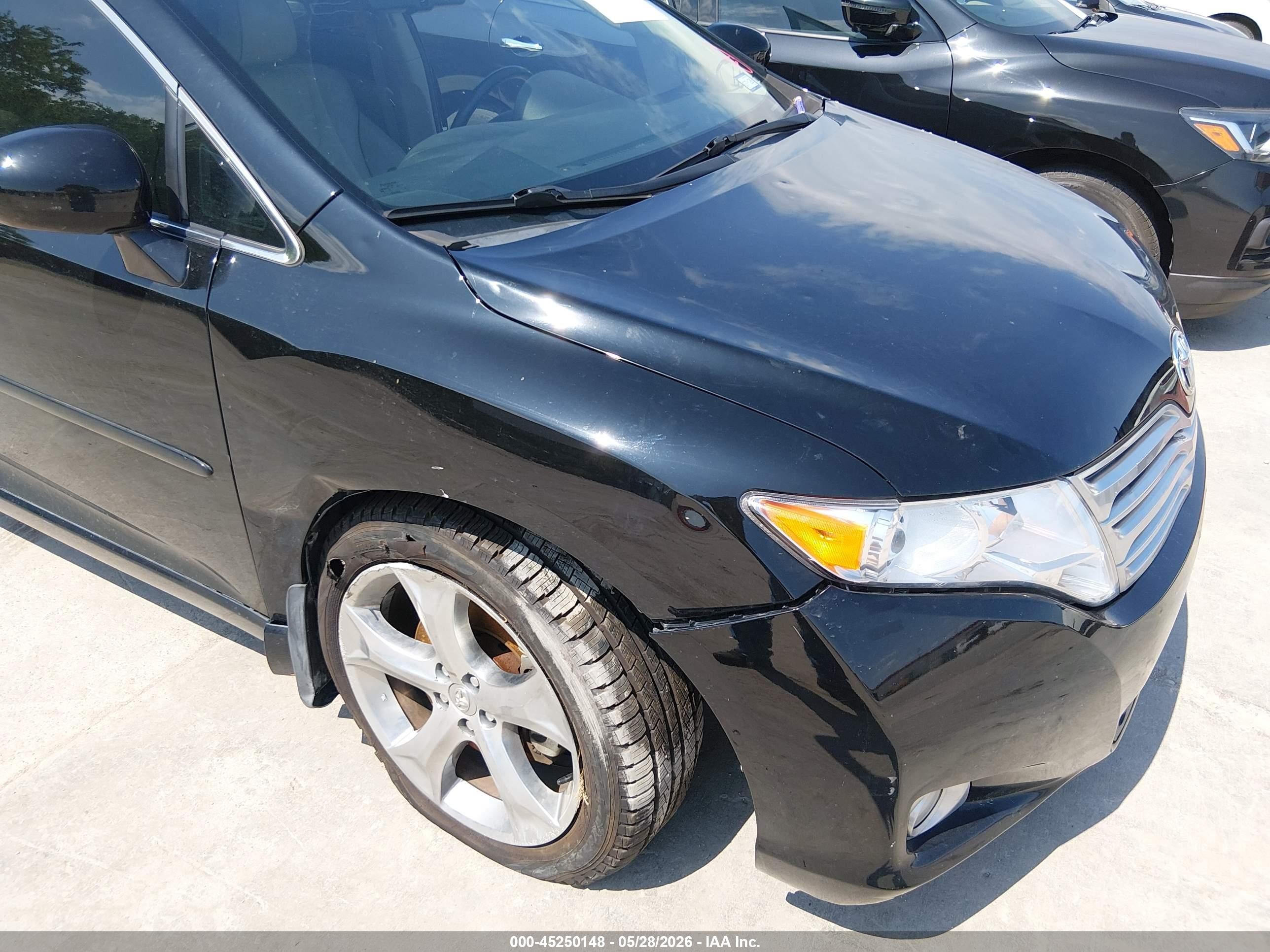 2009 Toyota Venza Base V6 Black vin: 4T3ZK11A59U005167