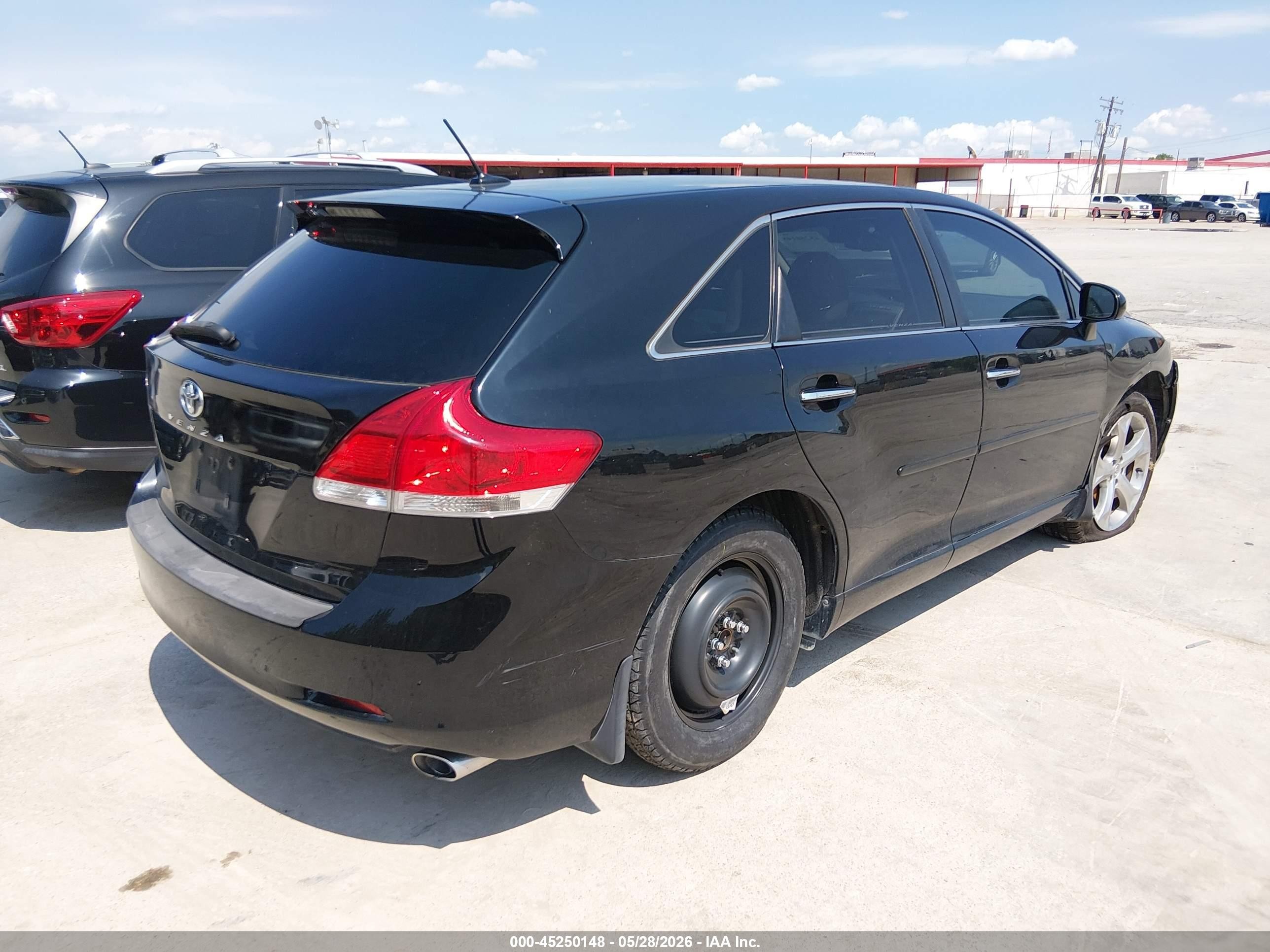 2009 Toyota Venza Base V6 Black vin: 4T3ZK11A59U005167