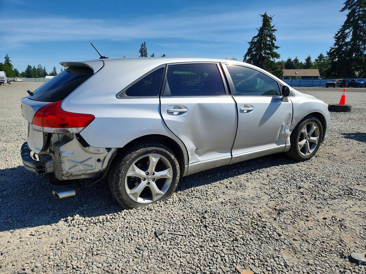 2009 Toyota Venza Fwd V6 Silver vin: 4T3ZK11A59U005802