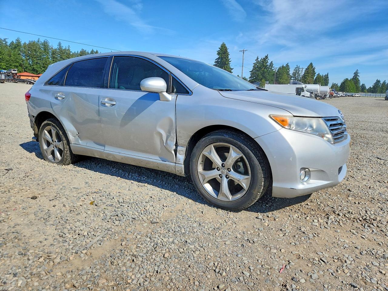 2009 Toyota Venza Fwd V6 Silver vin: 4T3ZK11A59U005802