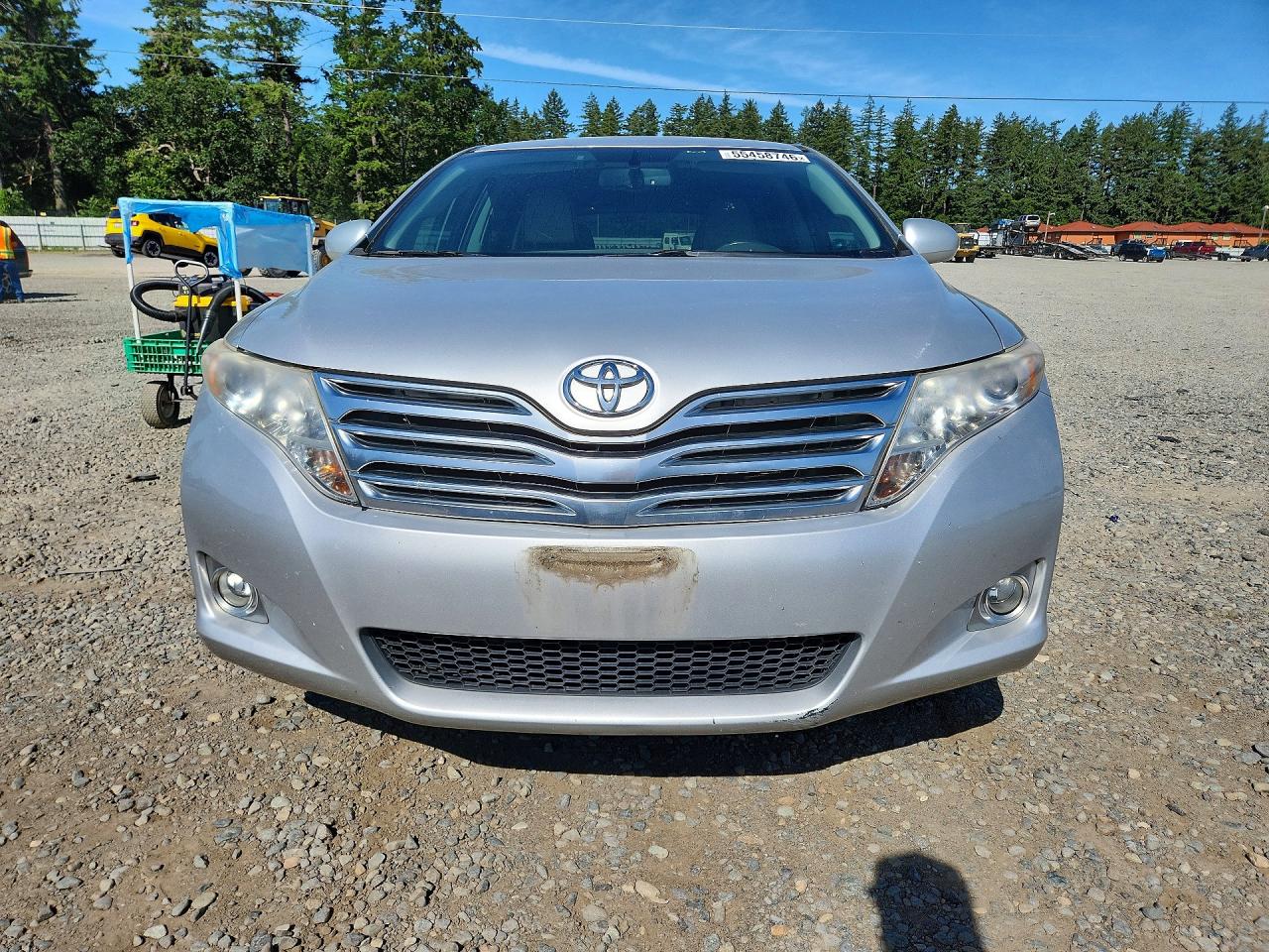 2009 Toyota Venza Fwd V6 Silver vin: 4T3ZK11A59U005802