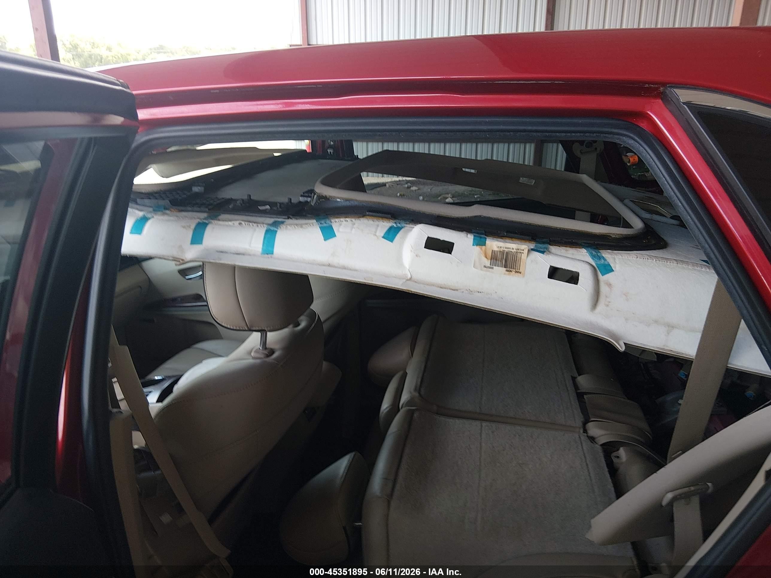 2009 Toyota Venza Base V6 Red vin: 4T3ZK11A59U014614