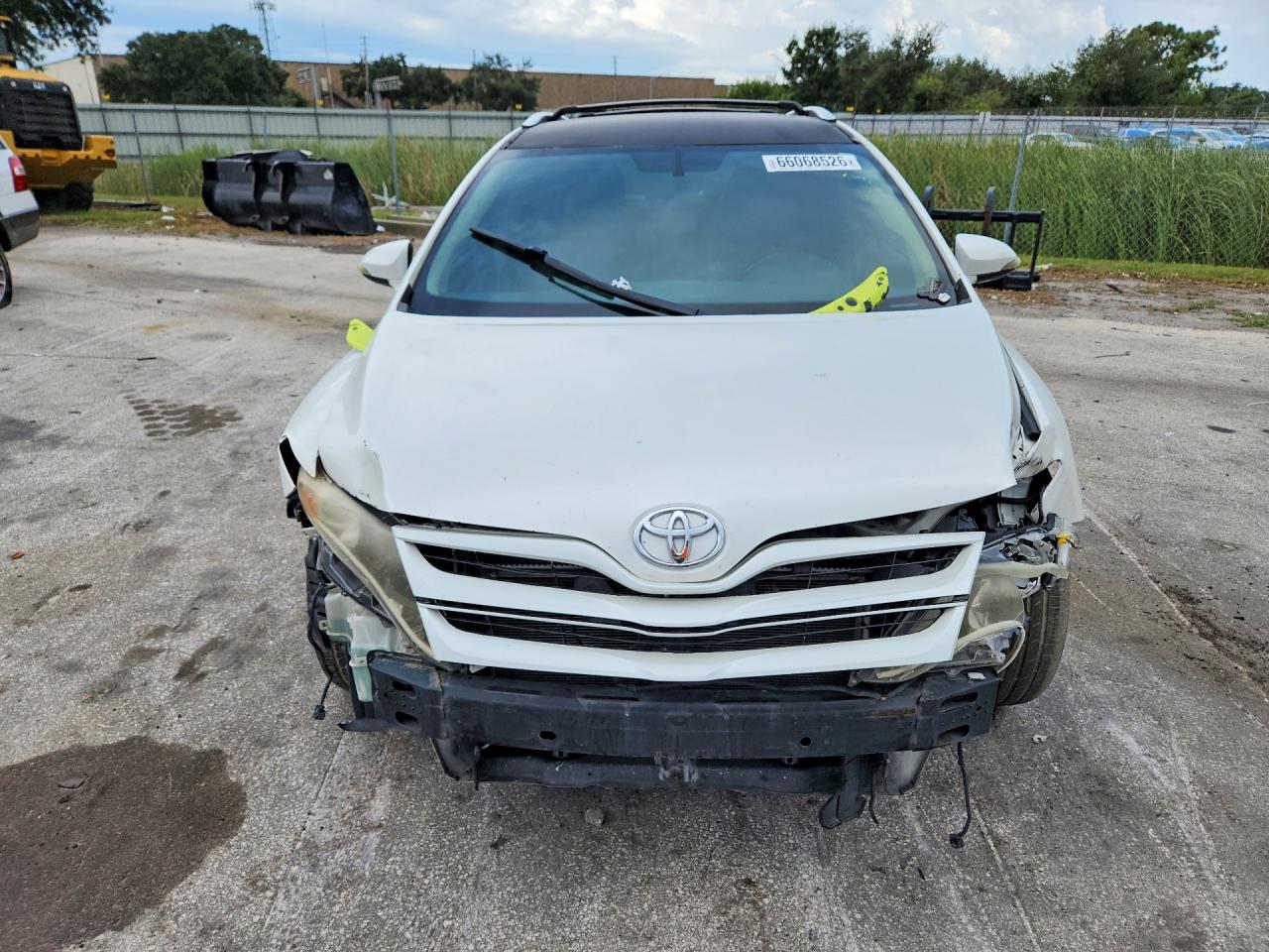 2009 Toyota Venza Fwd V6 Белый vin: 4T3ZK11A59U015701