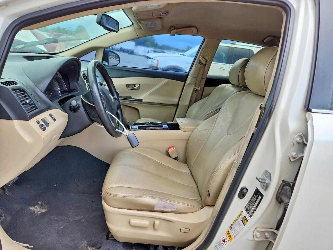 2009 Toyota Venza Fwd V6 Белый vin: 4T3ZK11A59U015701