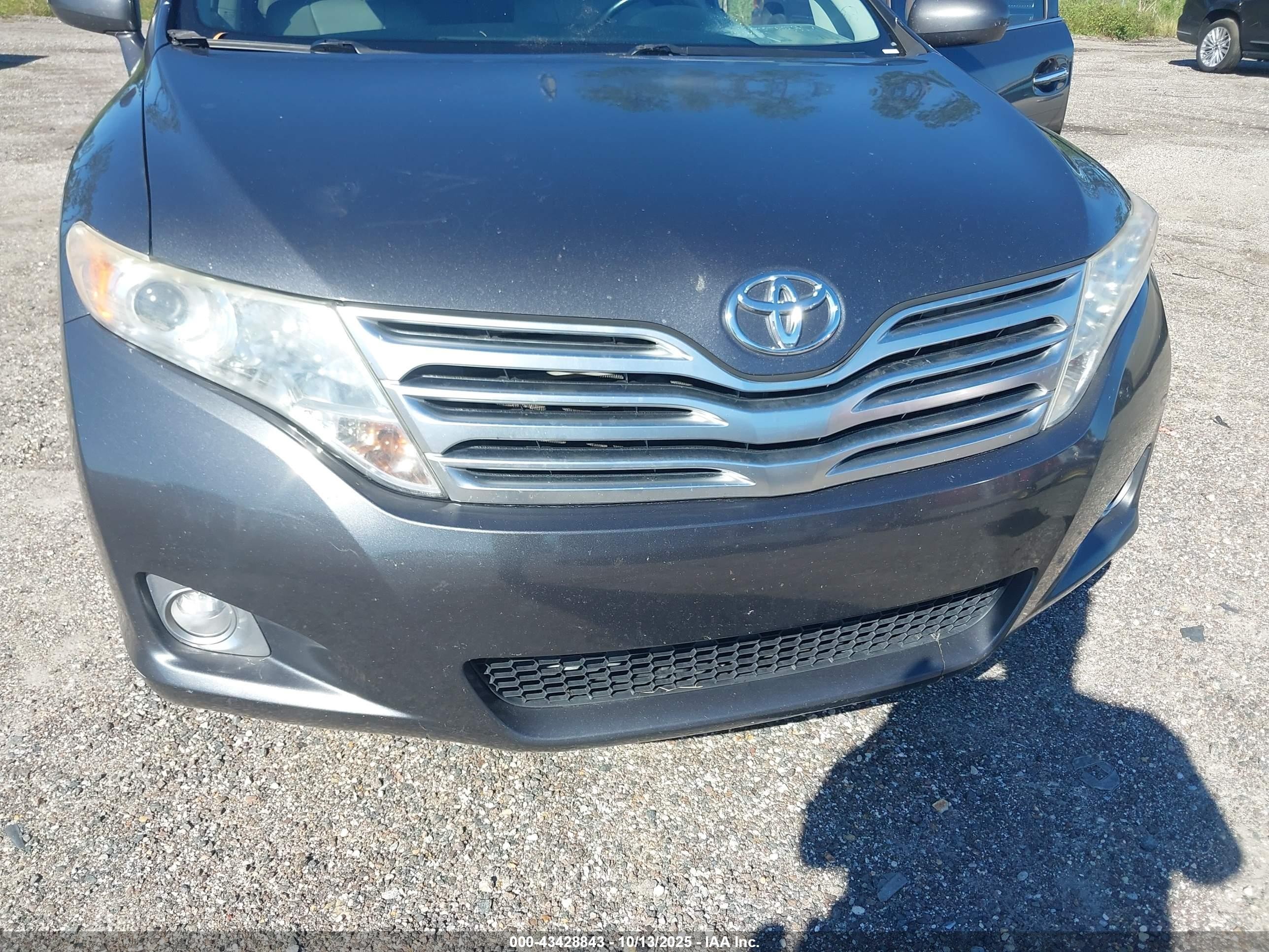 2009 Toyota Venza Base V6 Gray vin: 4T3ZK11A69U012337