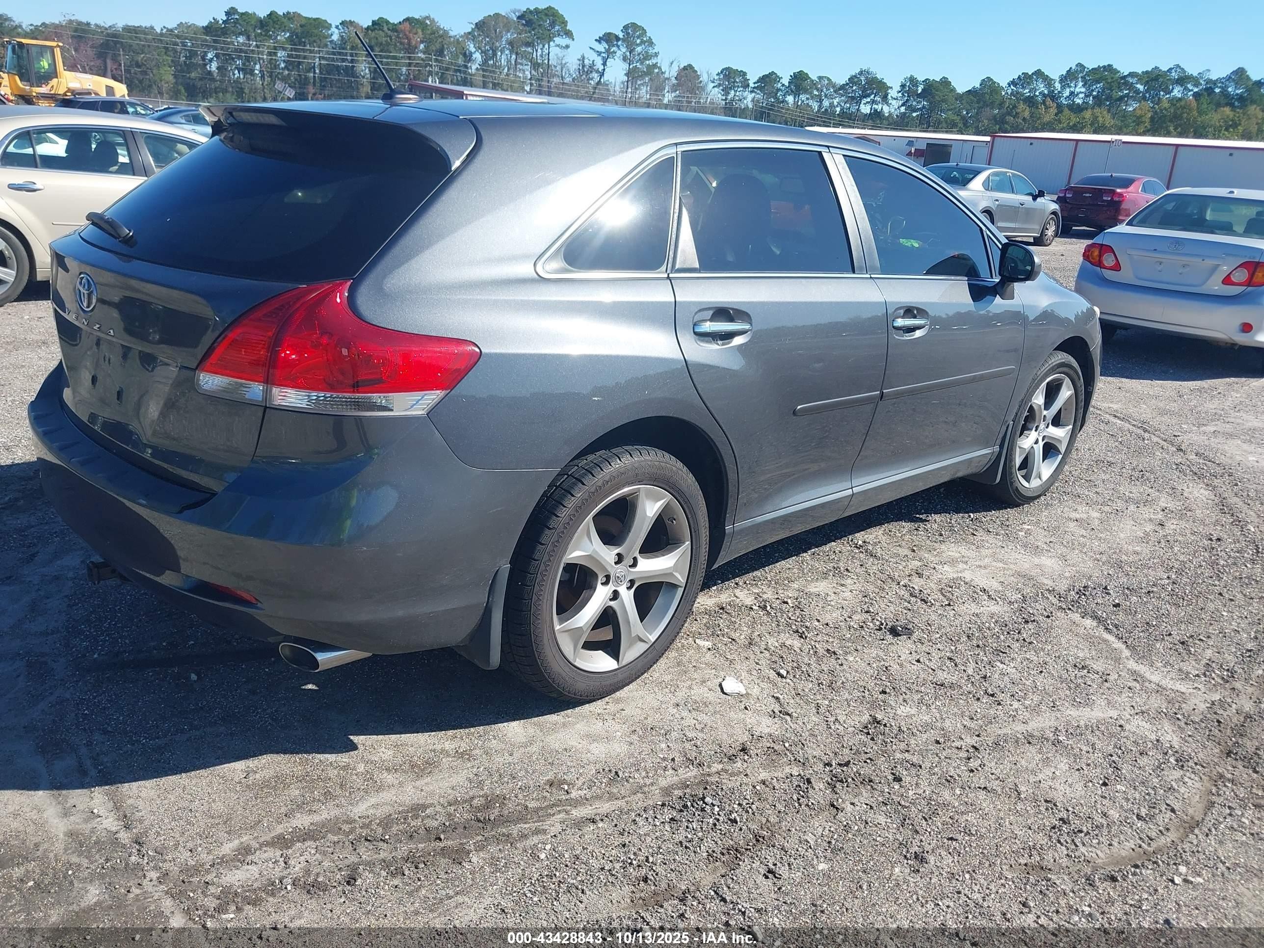 2009 Toyota Venza Base V6 Gray vin: 4T3ZK11A69U012337