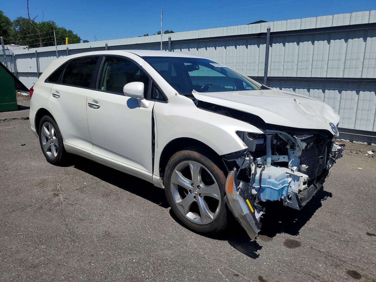 2009 Toyota Venza Fwd V6 White vin: 4T3ZK11A79U003744