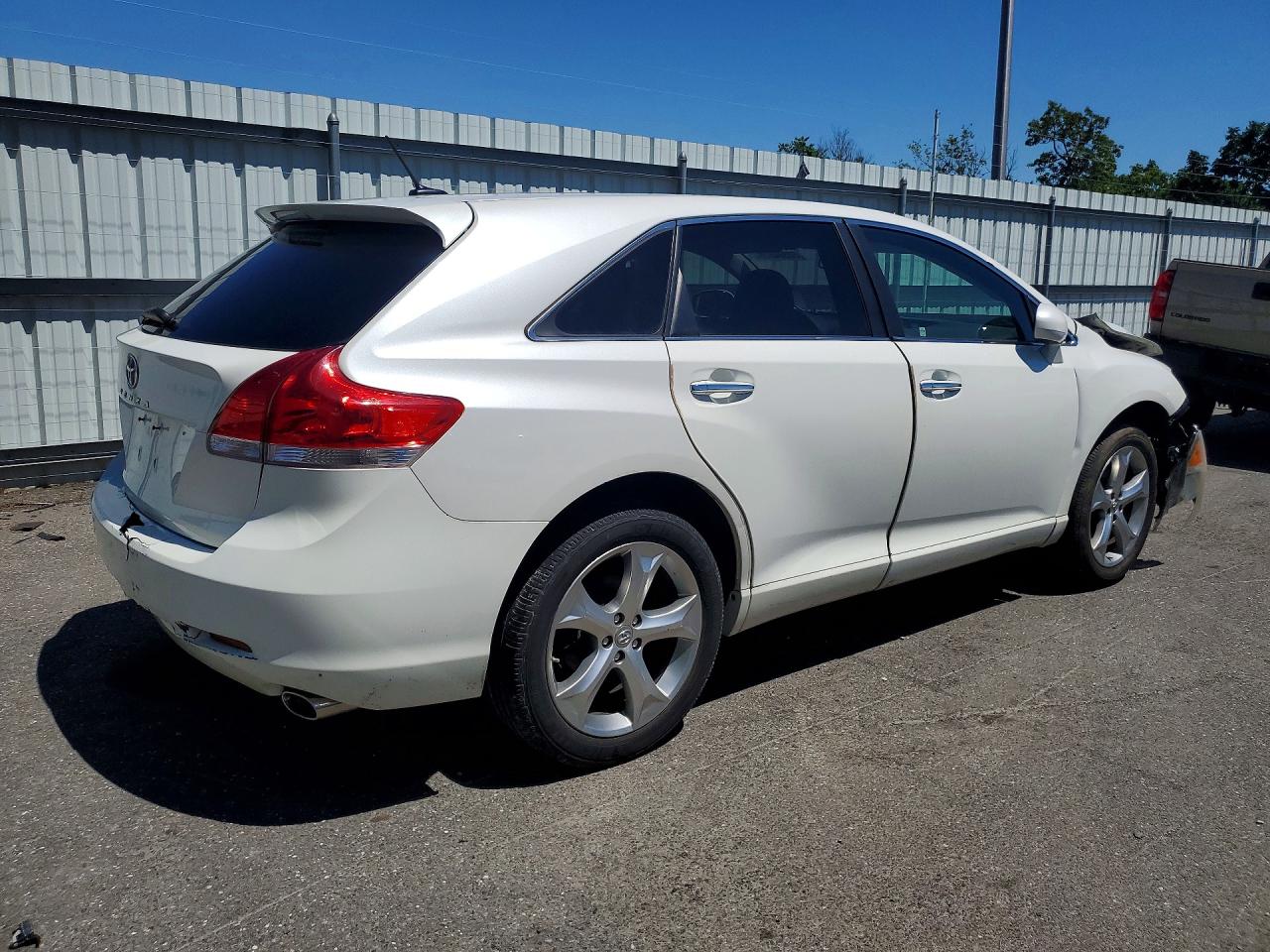 2009 Toyota Venza Fwd V6 White vin: 4T3ZK11A79U003744