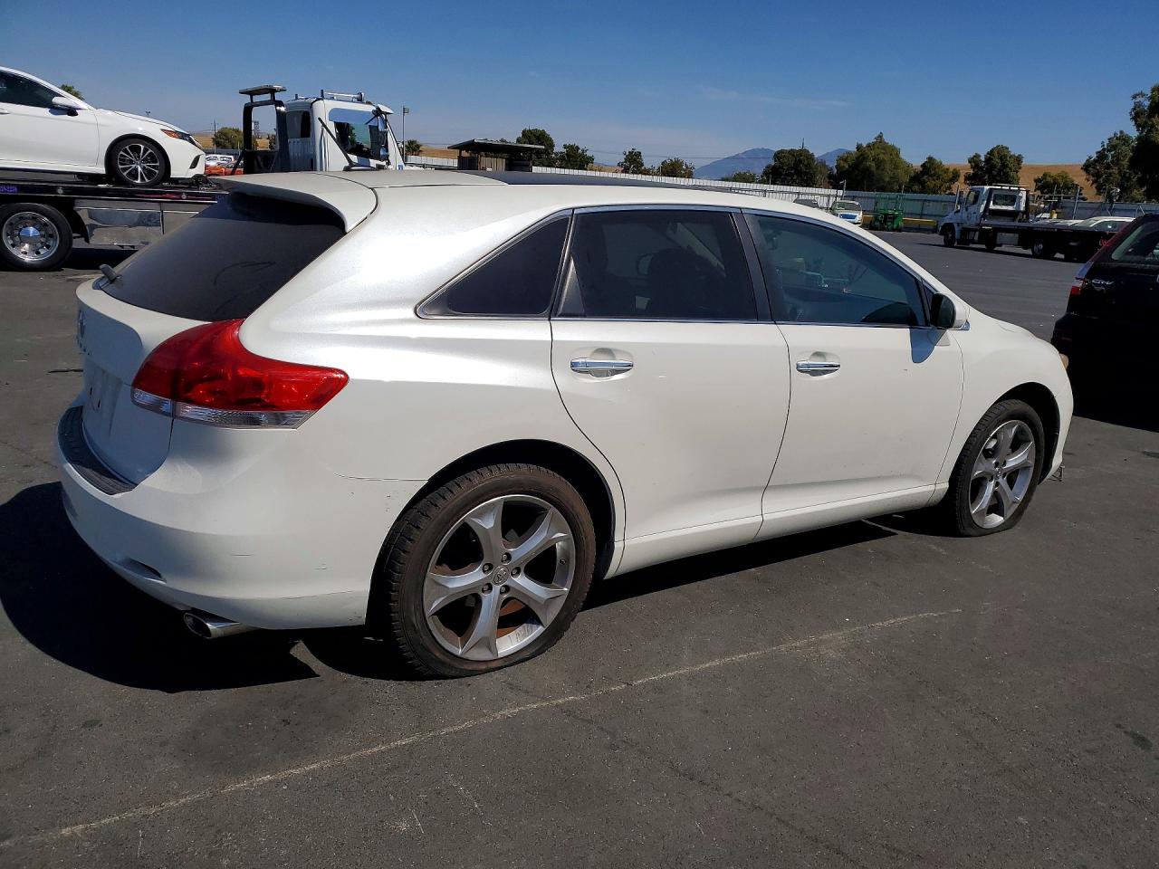 2009 Toyota Venza Fwd V6 White vin: 4T3ZK11A79U004232