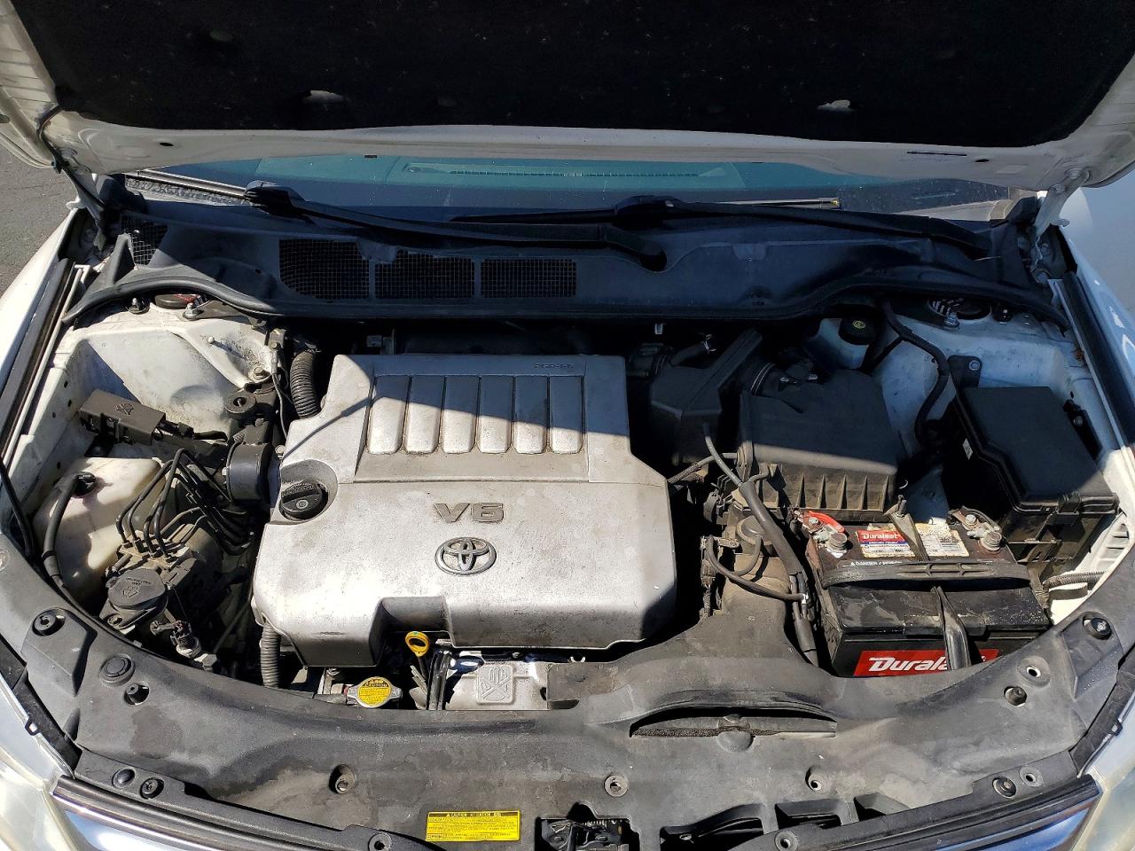 2009 Toyota Venza Fwd V6 White vin: 4T3ZK11A79U004232