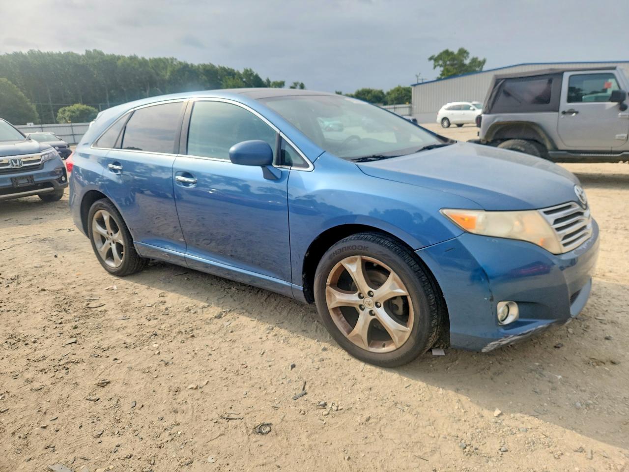 2009 Toyota Venza Fwd V6 Blue vin: 4T3ZK11A79U006644