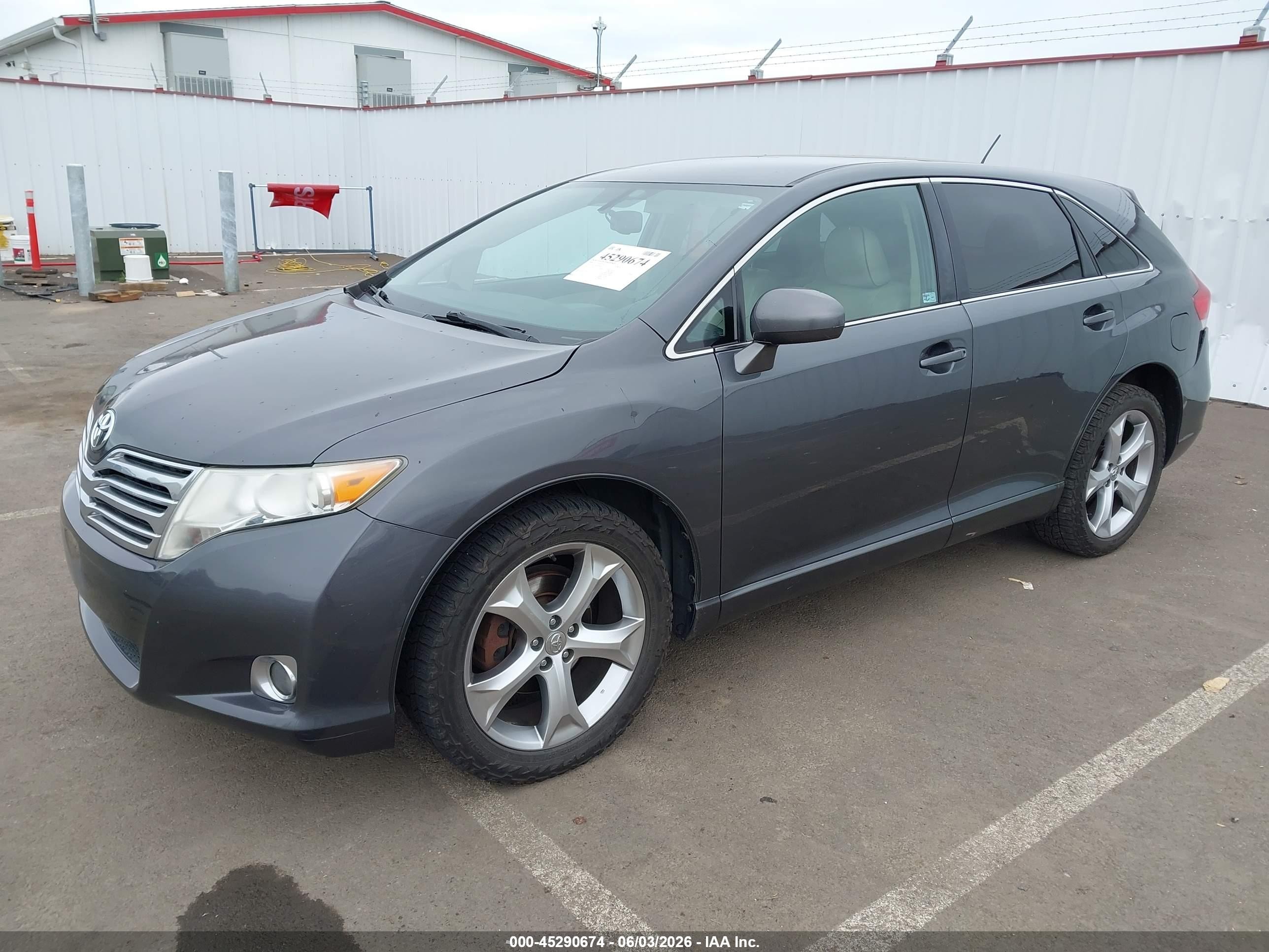 2009 Toyota Venza Base V6 Gray vin: 4T3ZK11A89U001601