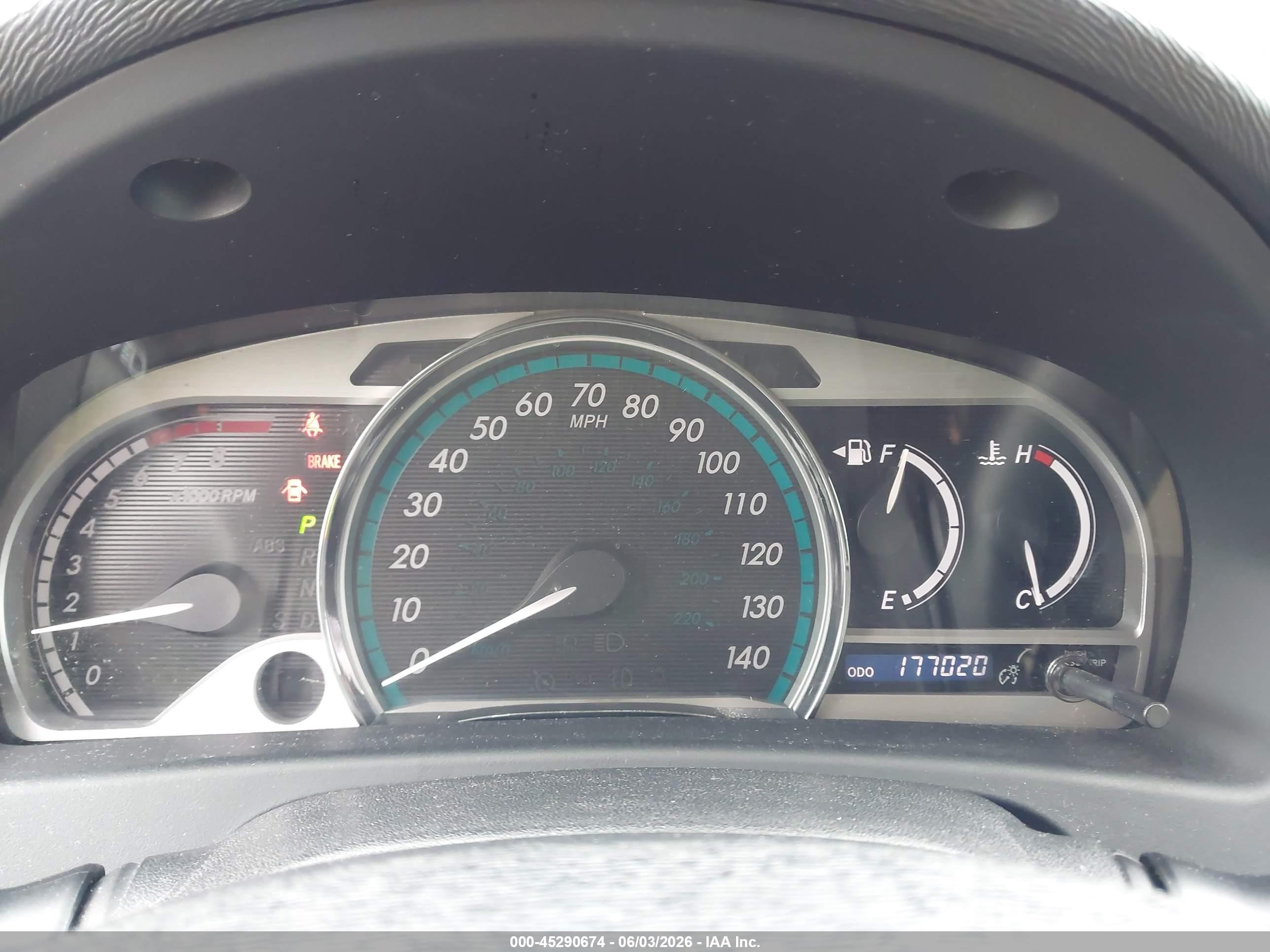 2009 Toyota Venza Base V6 Gray vin: 4T3ZK11A89U001601
