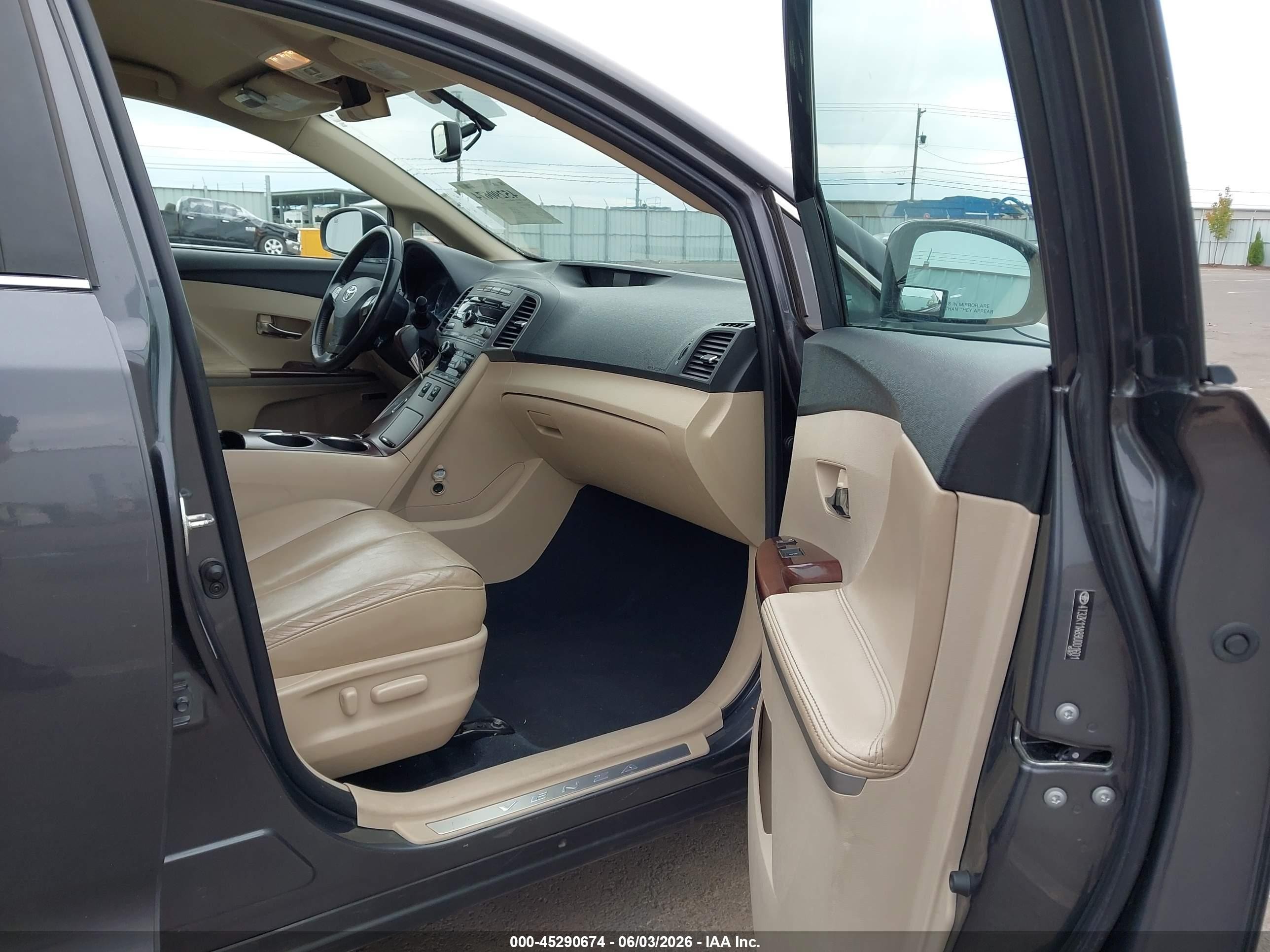 2009 Toyota Venza Base V6 Gray vin: 4T3ZK11A89U001601