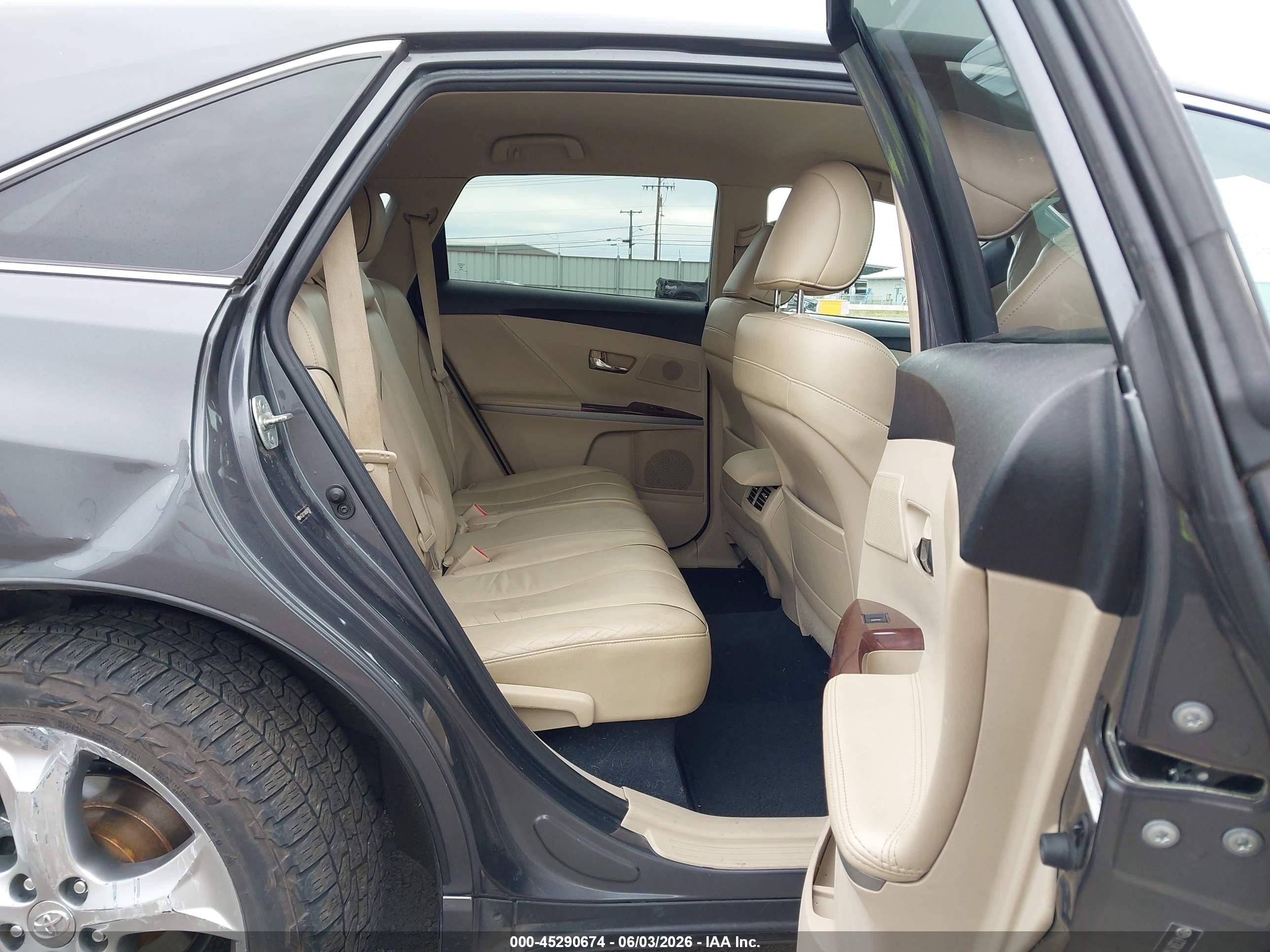 2009 Toyota Venza Base V6 Gray vin: 4T3ZK11A89U001601