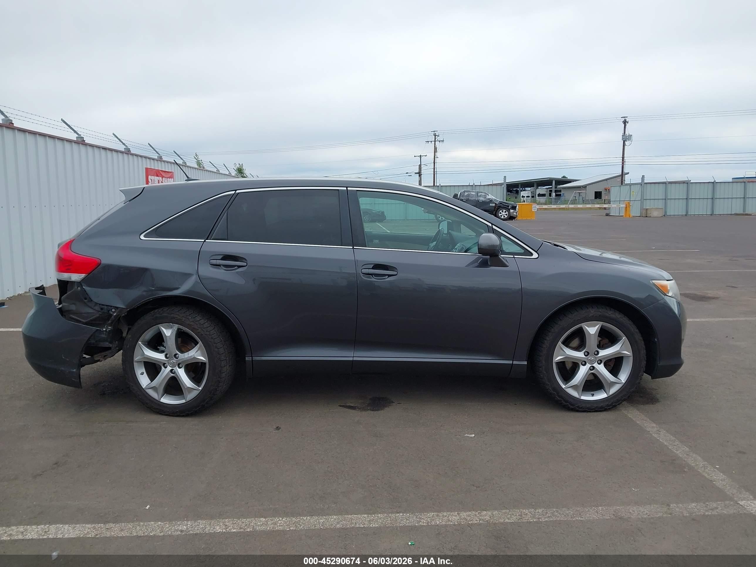 2009 Toyota Venza Base V6 Gray vin: 4T3ZK11A89U001601