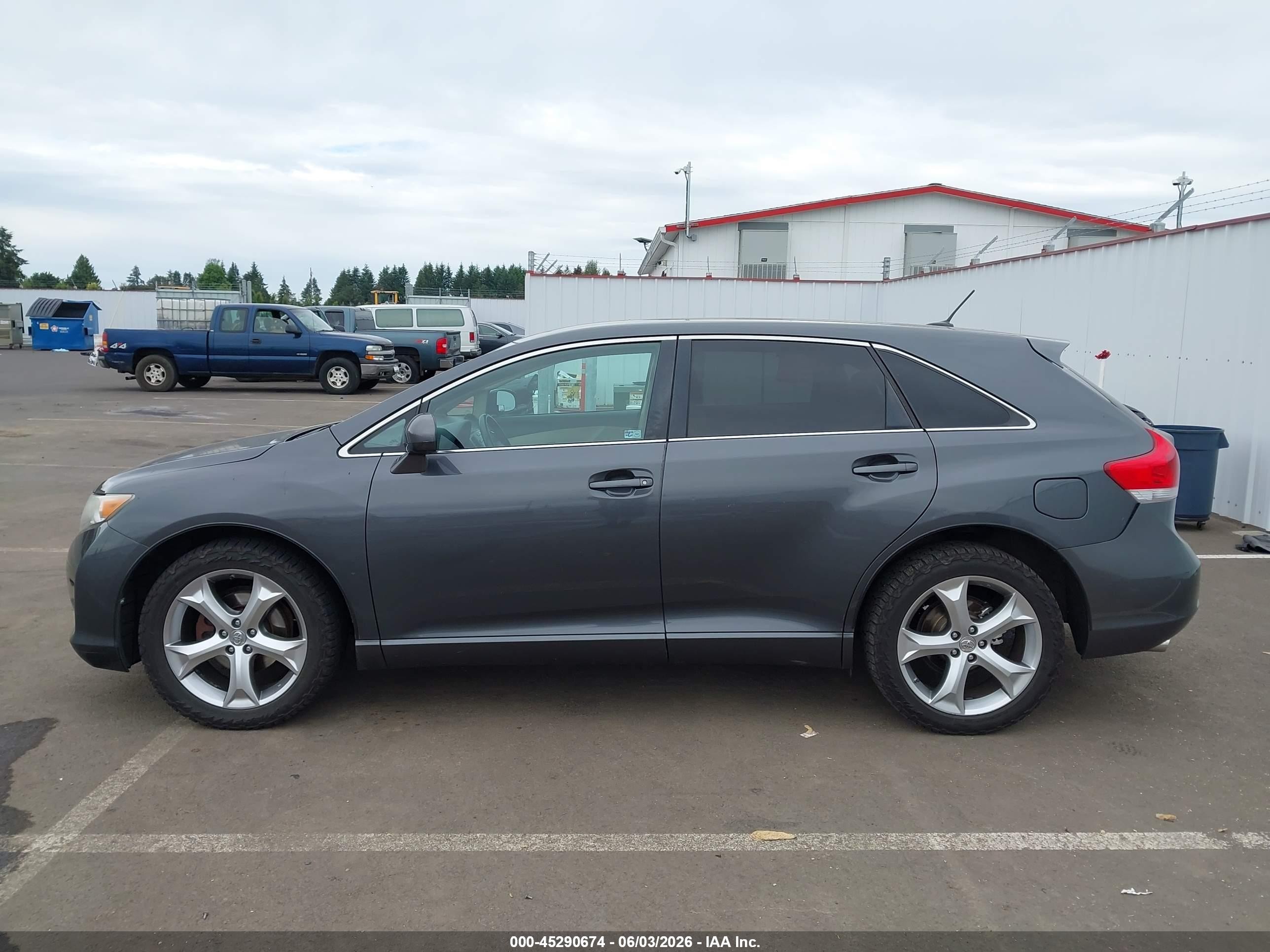 2009 Toyota Venza Base V6 Gray vin: 4T3ZK11A89U001601
