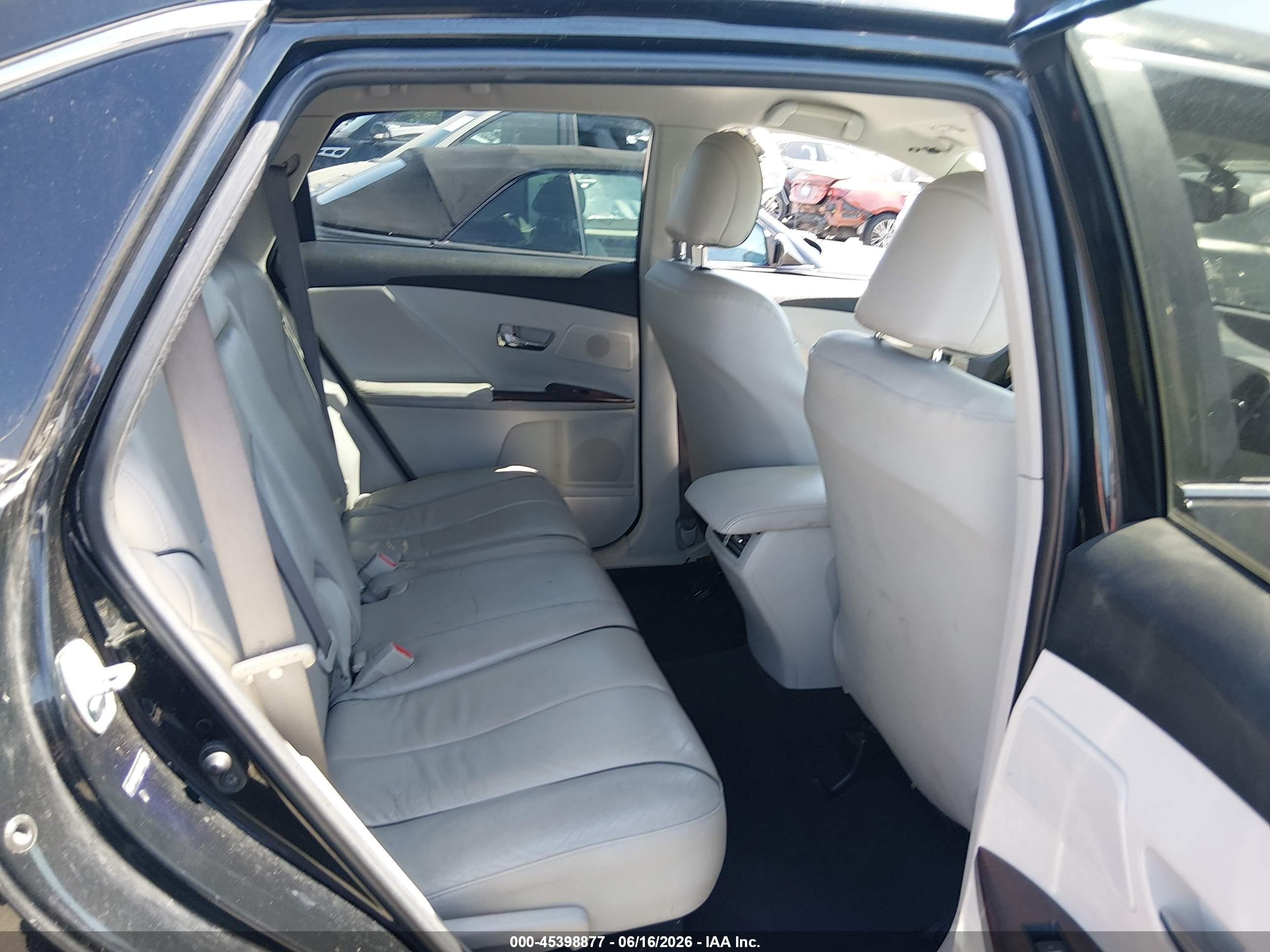 2009 Toyota Venza Base V6 Black vin: 4T3ZK11A89U002473