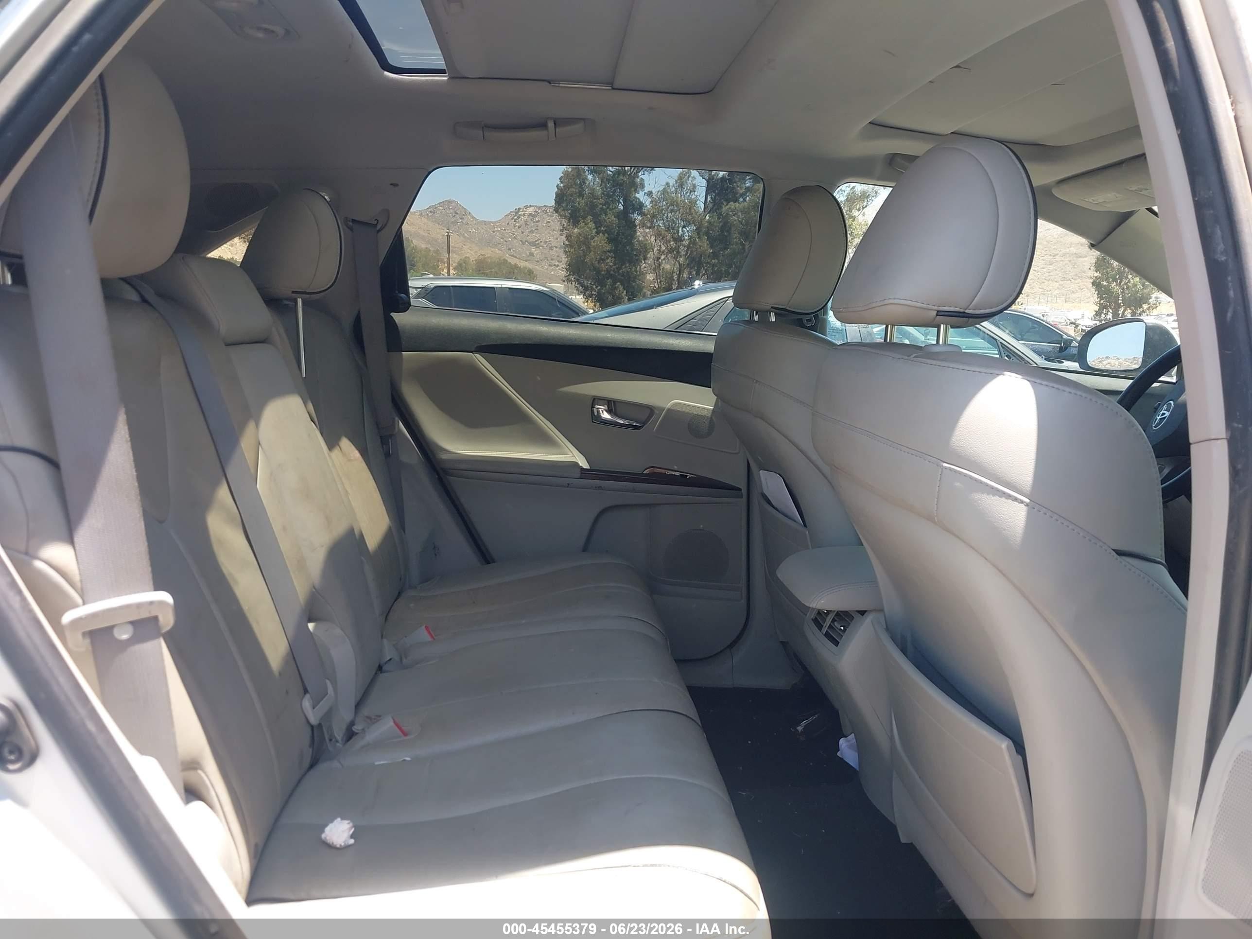 2009 Toyota Venza Base V6 Silver vin: 4T3ZK11A89U013201