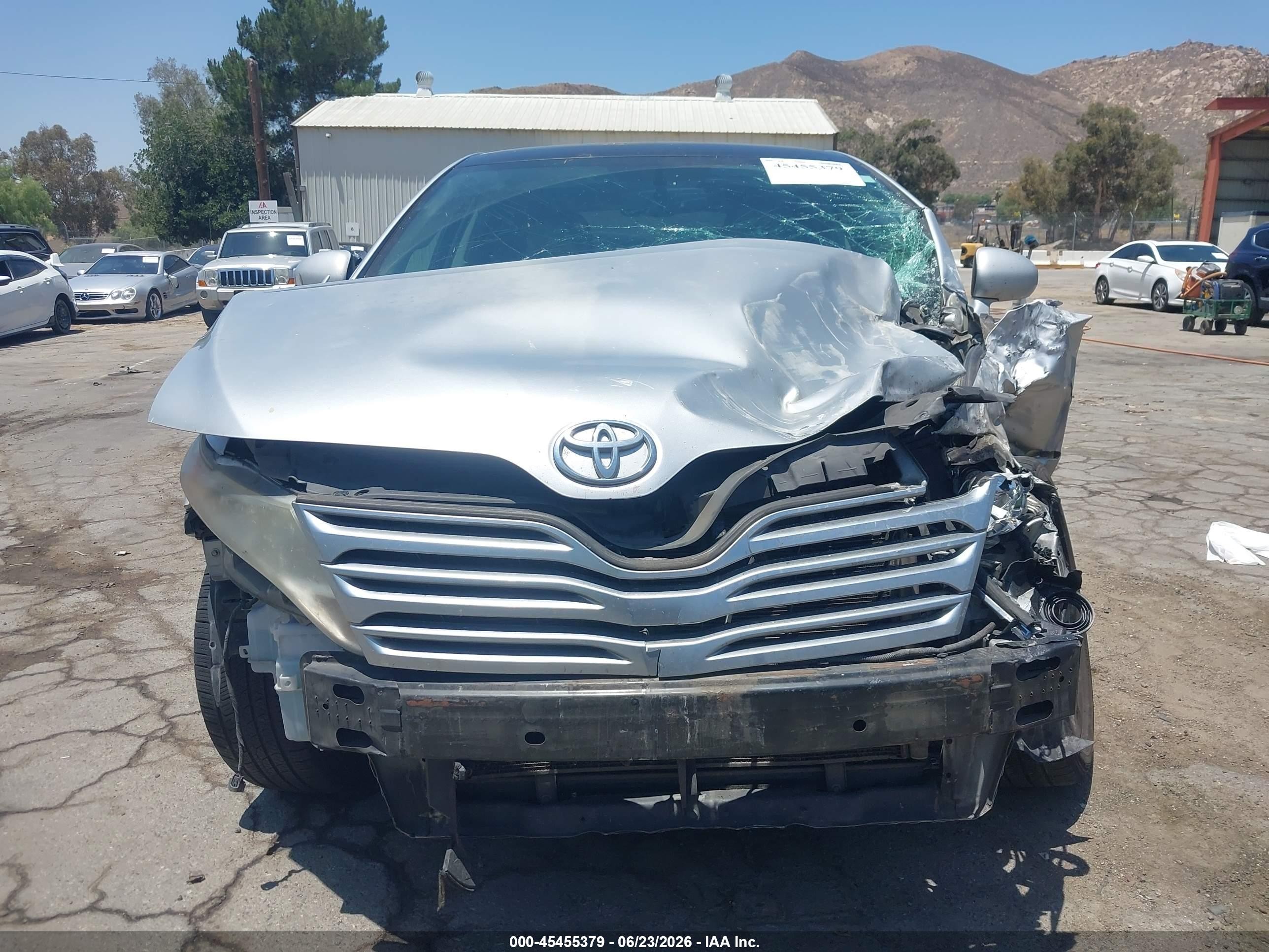 2009 Toyota Venza Base V6 Silver vin: 4T3ZK11A89U013201