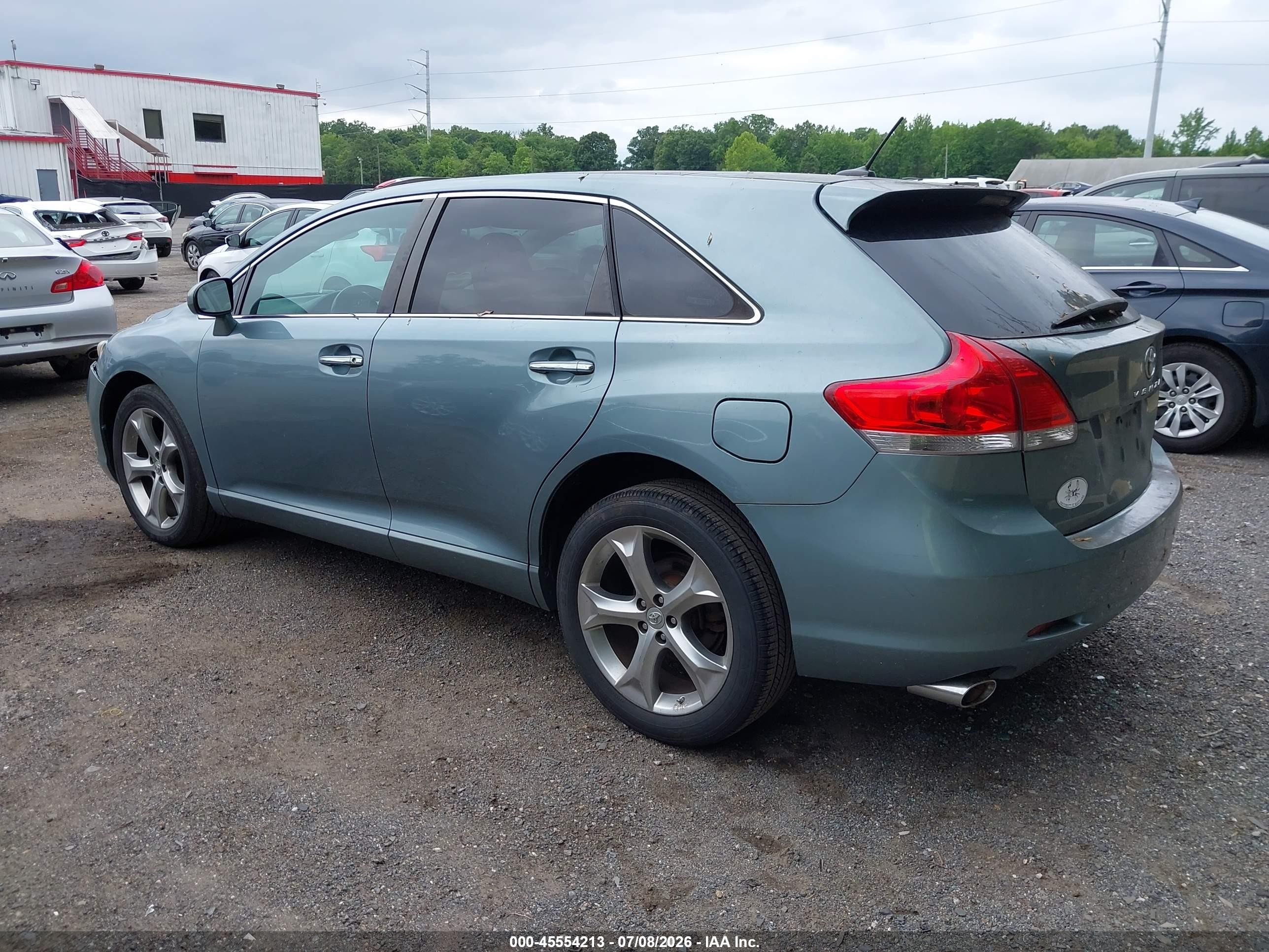 2009 Toyota Venza Base V6 Green vin: 4T3ZK11A89U017460