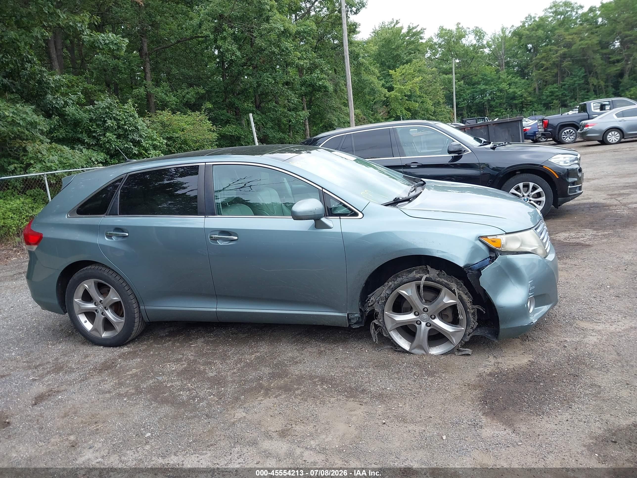 2009 Toyota Venza Base V6 Green vin: 4T3ZK11A89U017460