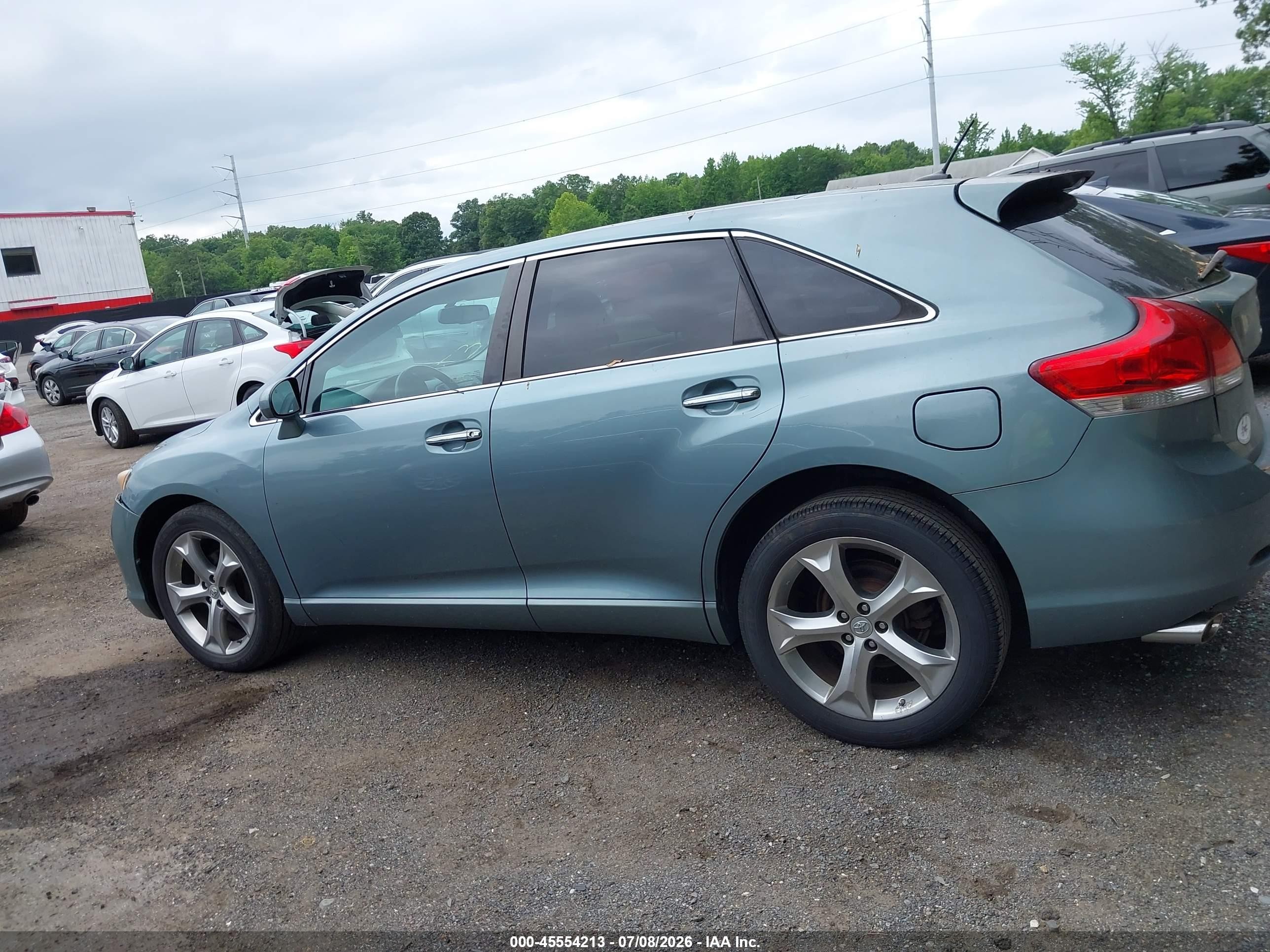 2009 Toyota Venza Base V6 Green vin: 4T3ZK11A89U017460