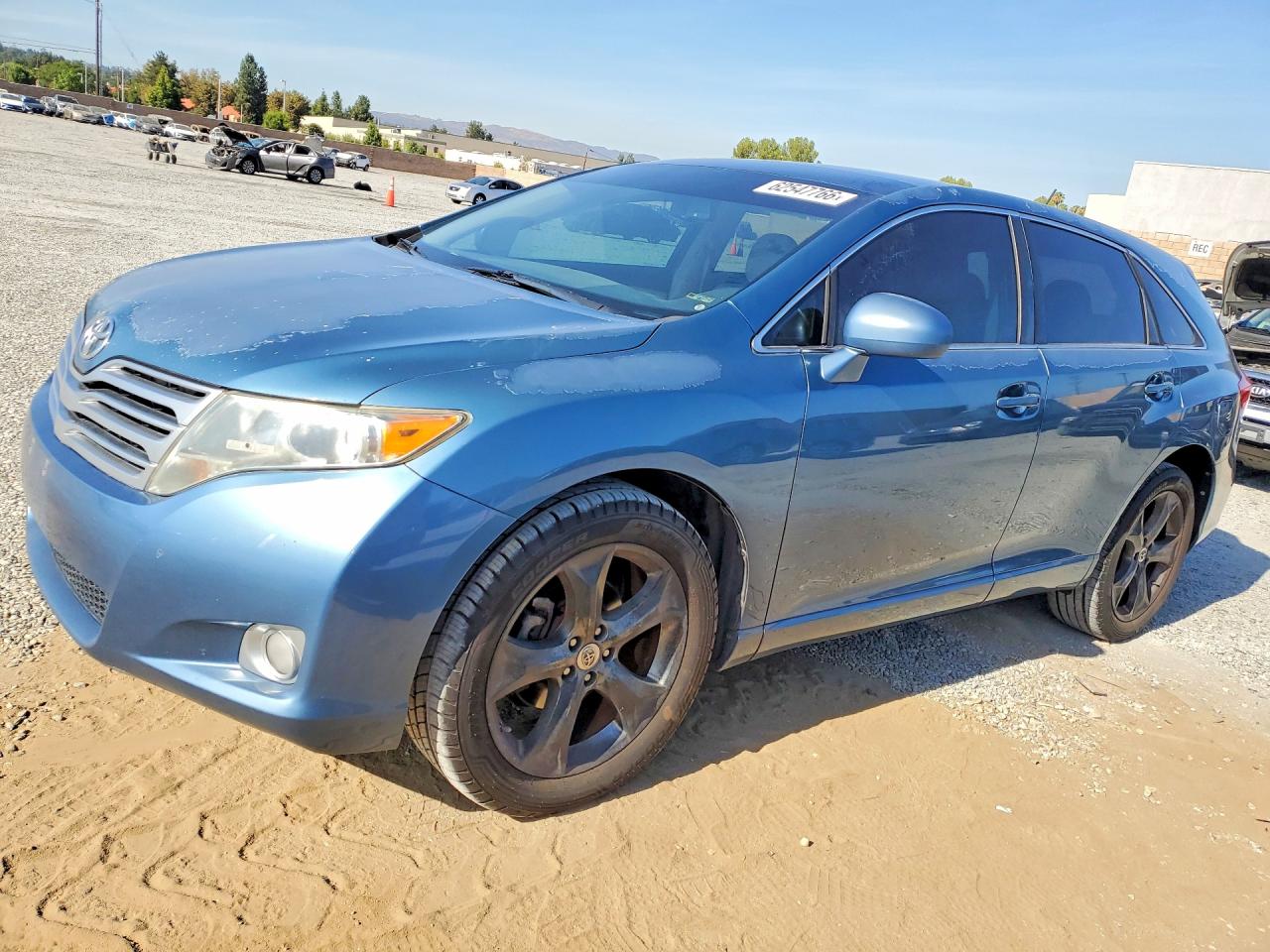2009 Toyota Venza Fwd V6 Blue vin: 4T3ZK11A89U018043