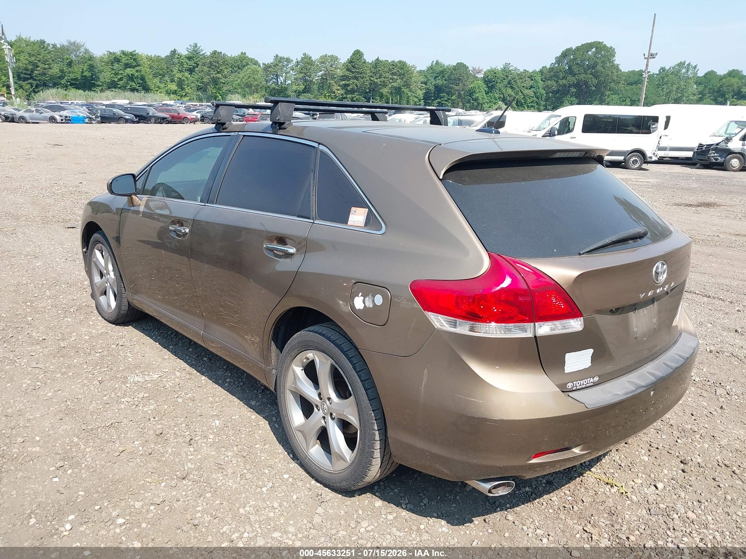 2009 Toyota Venza Base V6 Beige vin: 4T3ZK11A99U005267
